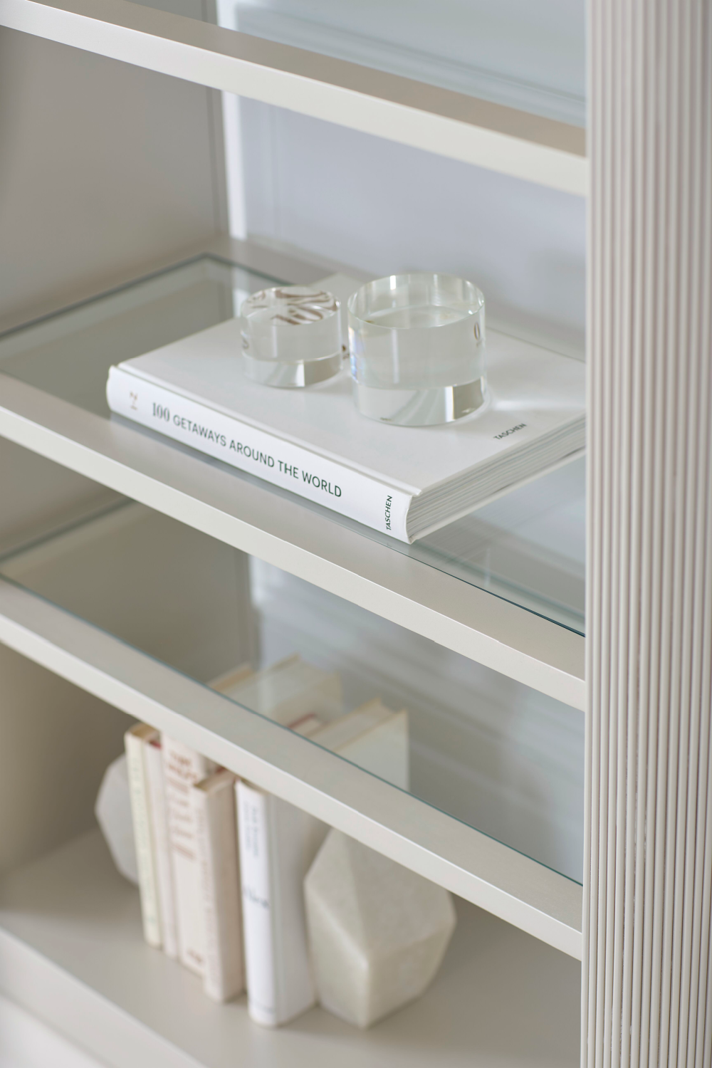 White Wooden Bookcase | Oroa.com