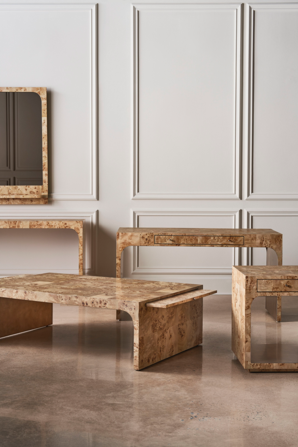 Mappa Burl End Table | Oroa.com