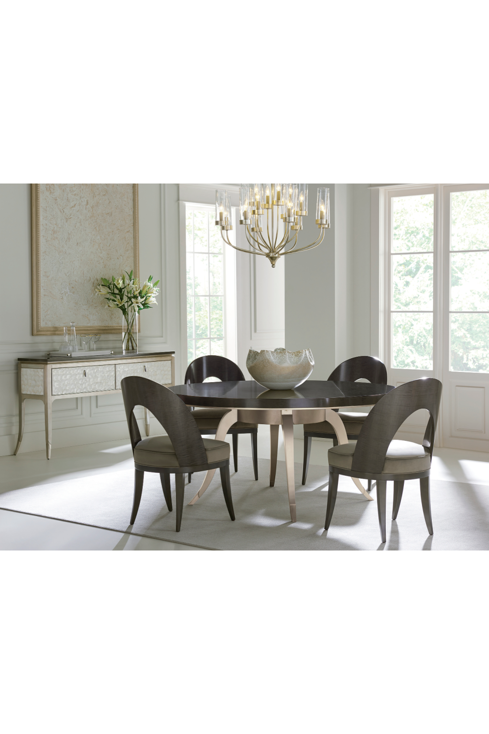 Silver Capiz Sideboard | Caracole Shell It Like It Is | Oroa.com