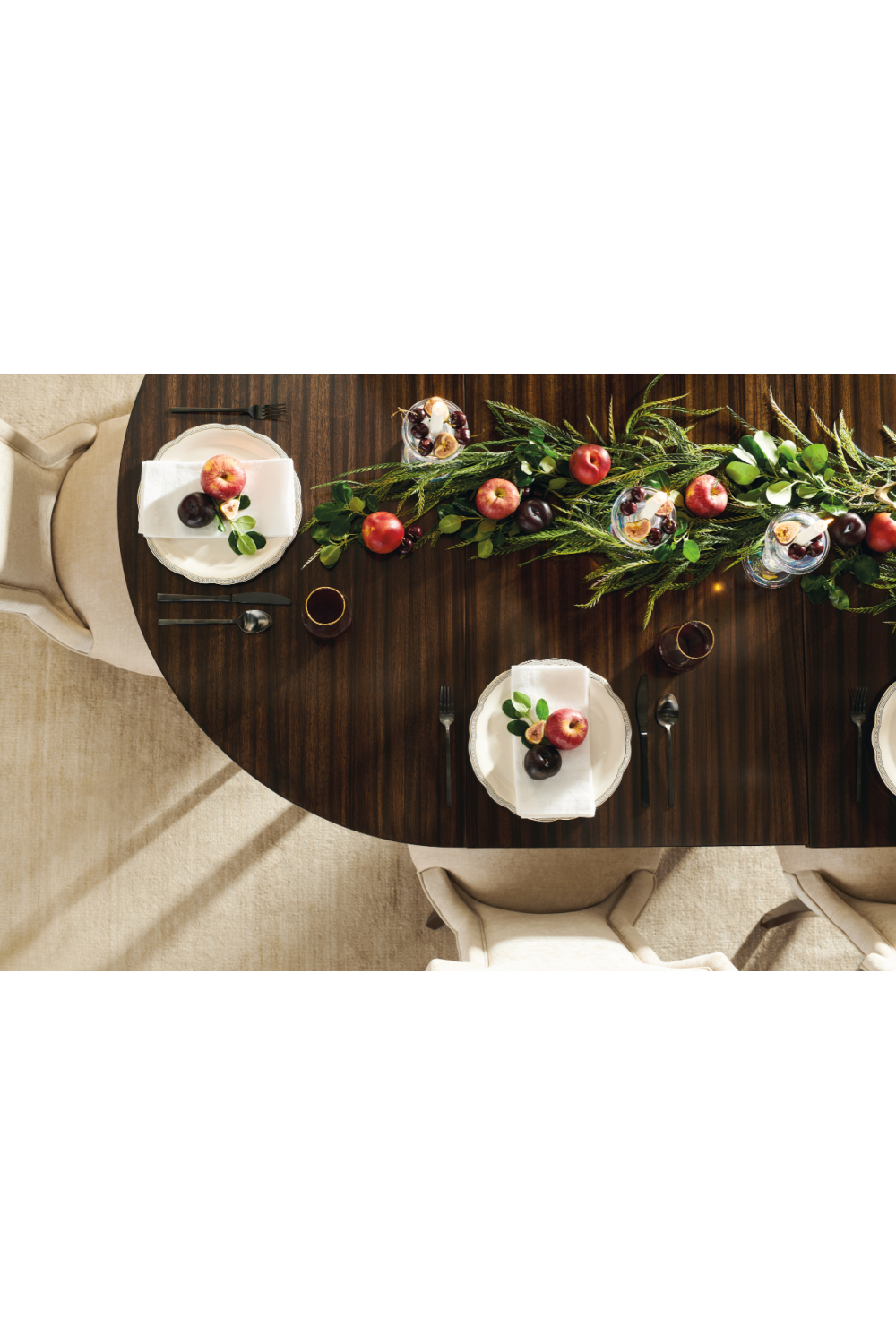 Round Paldao Dining Table | Caracole Long And Short Of It | Oroa.com