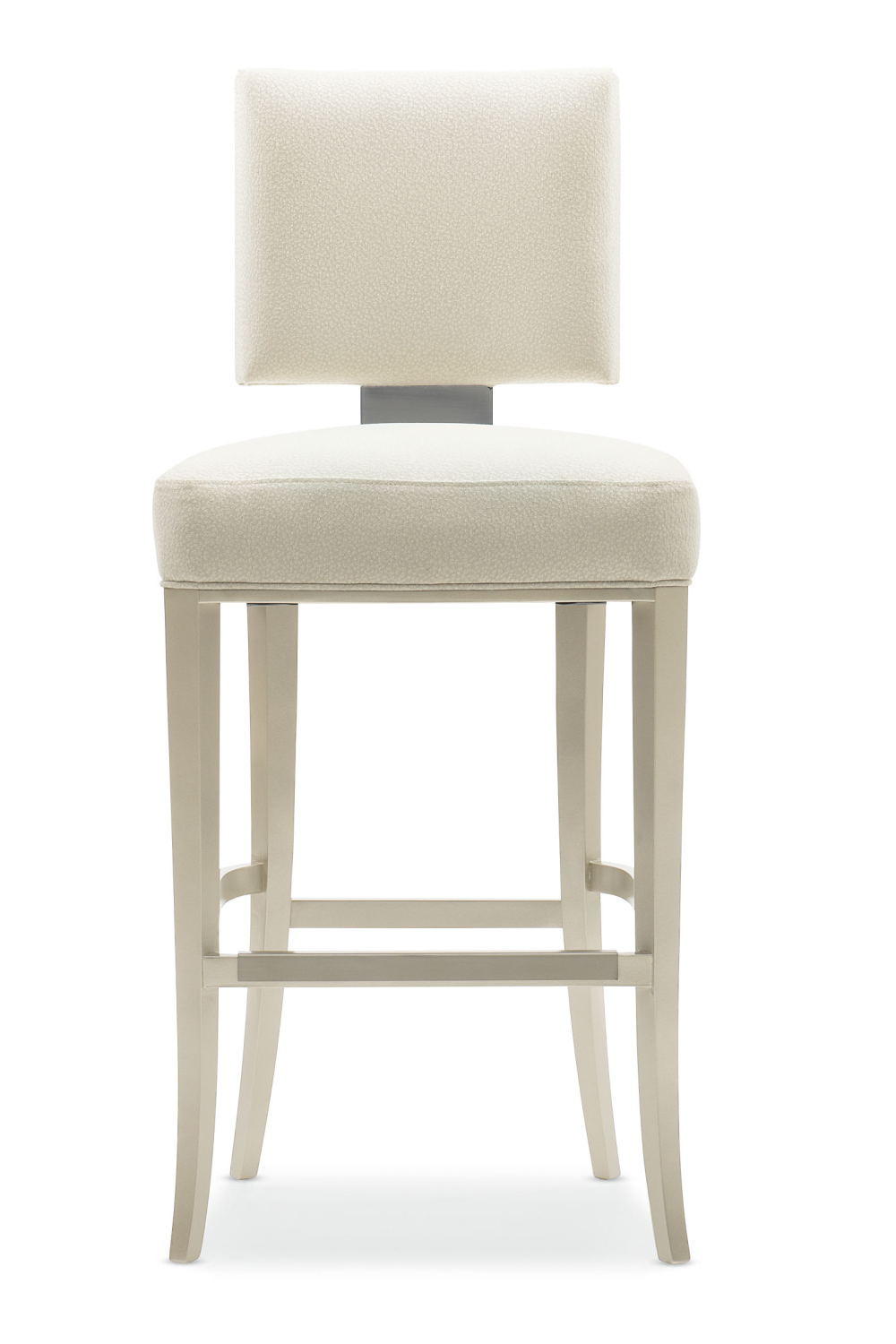 Neutral-Toned Bar Stool | Caracole Reserved Seating | Oroa.com