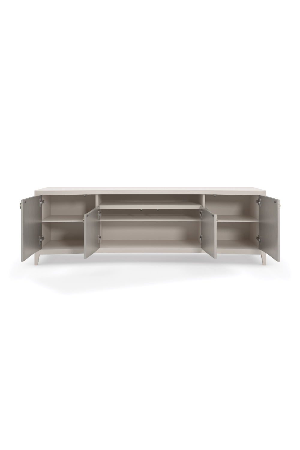 Silver Modern Media Cabinet | Caracole Full of Charm | Oroa.com