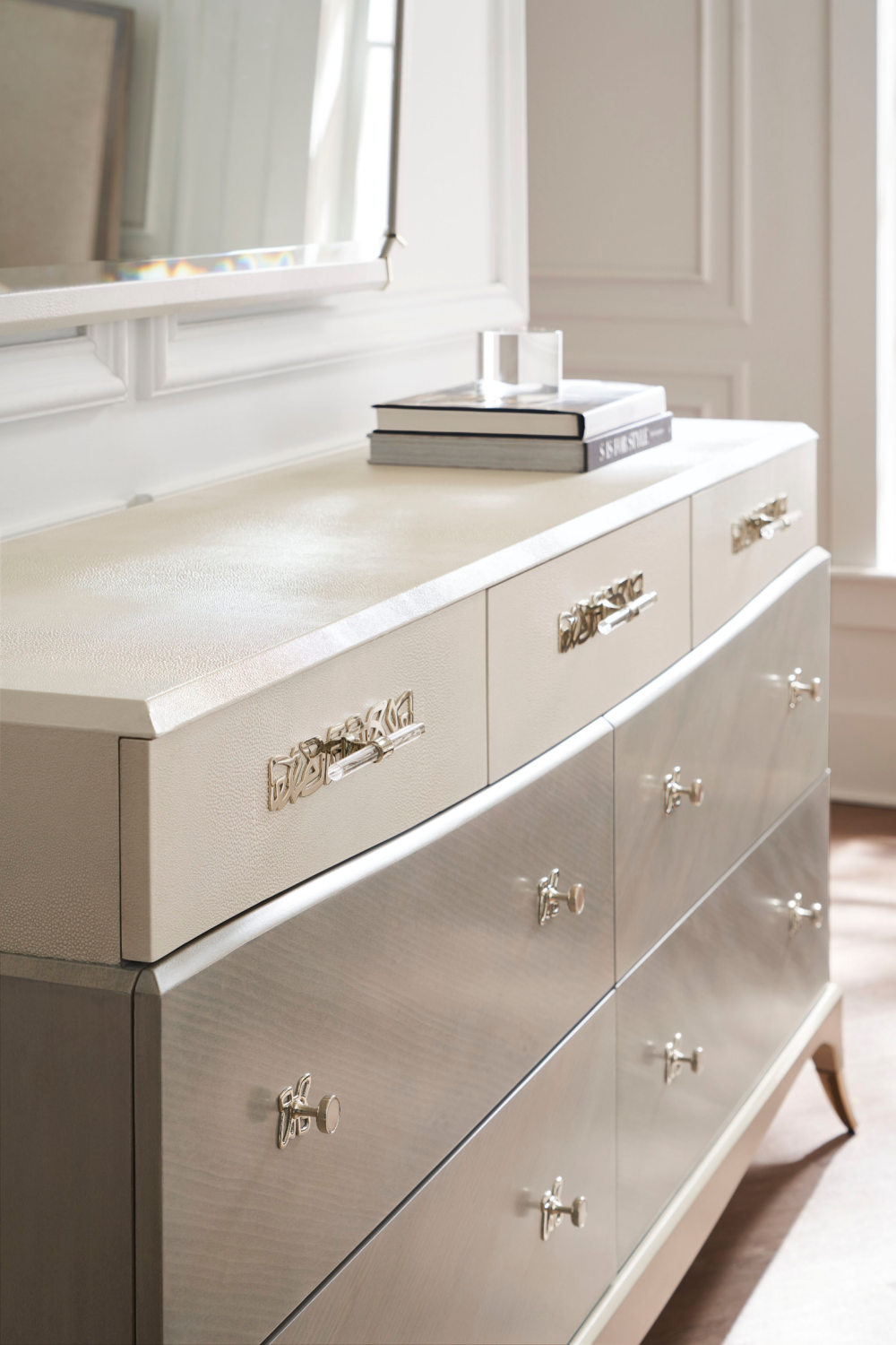 Shagreen Modern Dresser | Caracole Tempo | Oroa.com