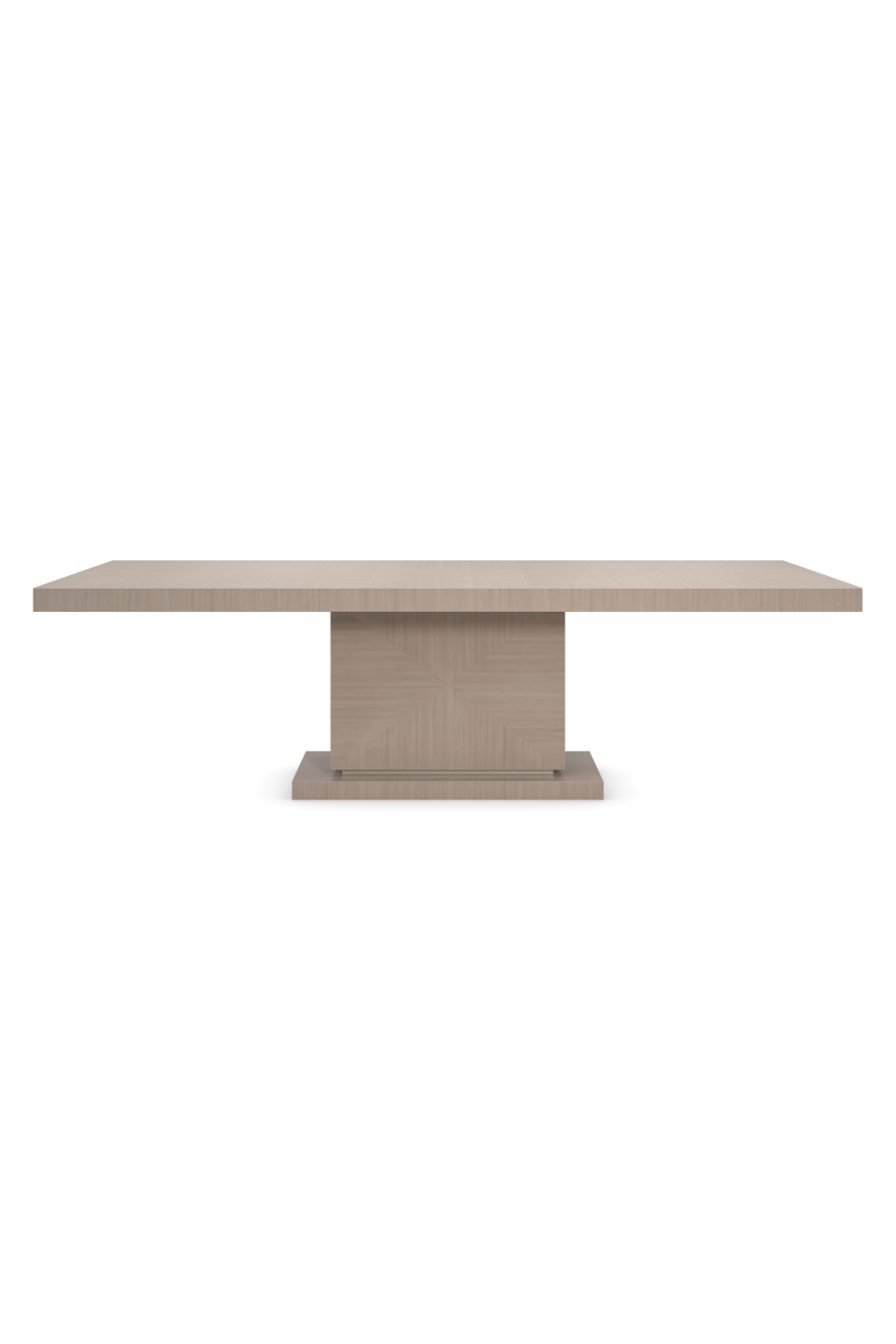 Gray Wooden Extendable Dining Table | Caracole Horizon | Oroa.com