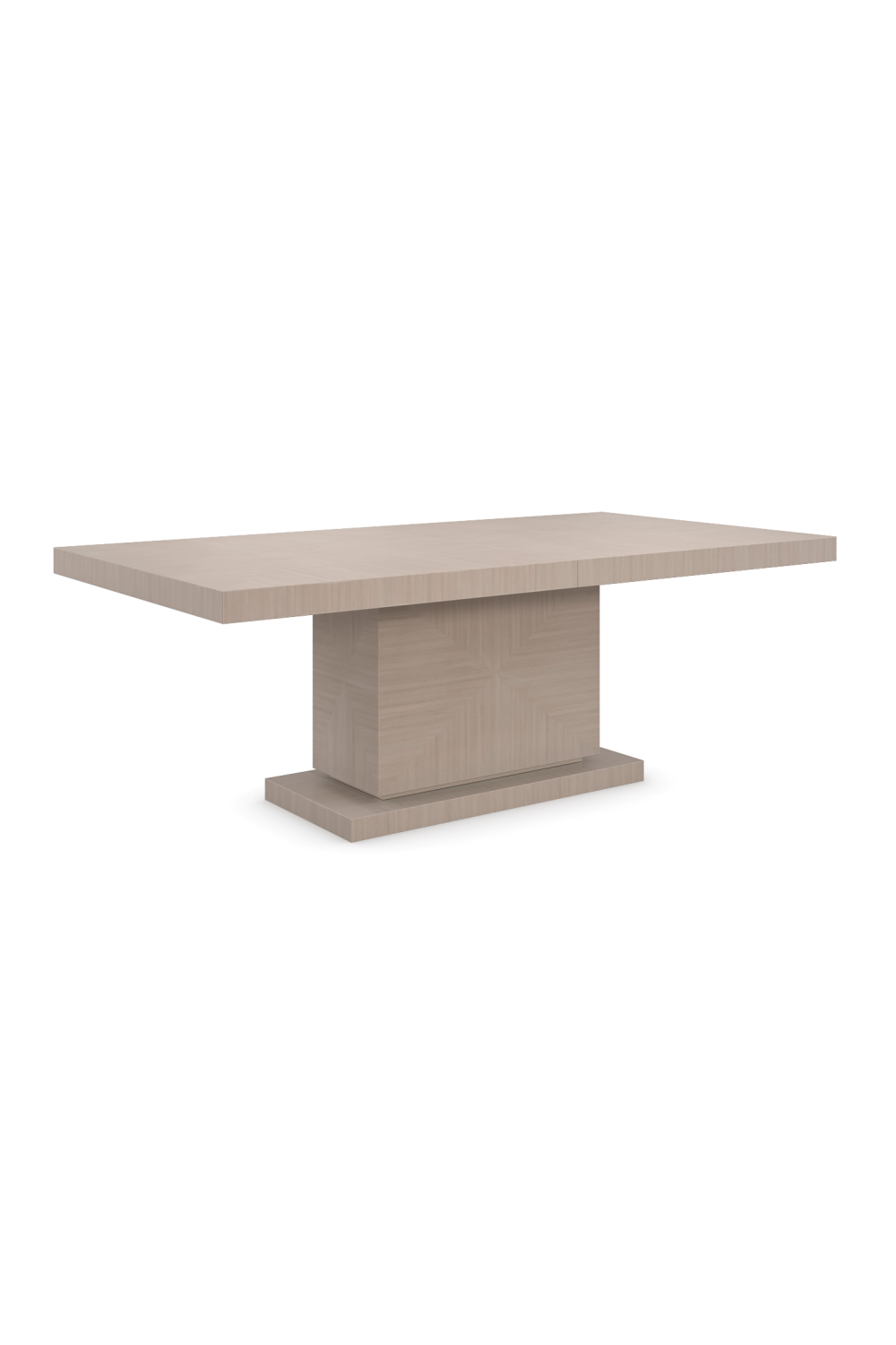 Gray Wooden Extendable Dining Table | Caracole Horizon | Oroa.com
