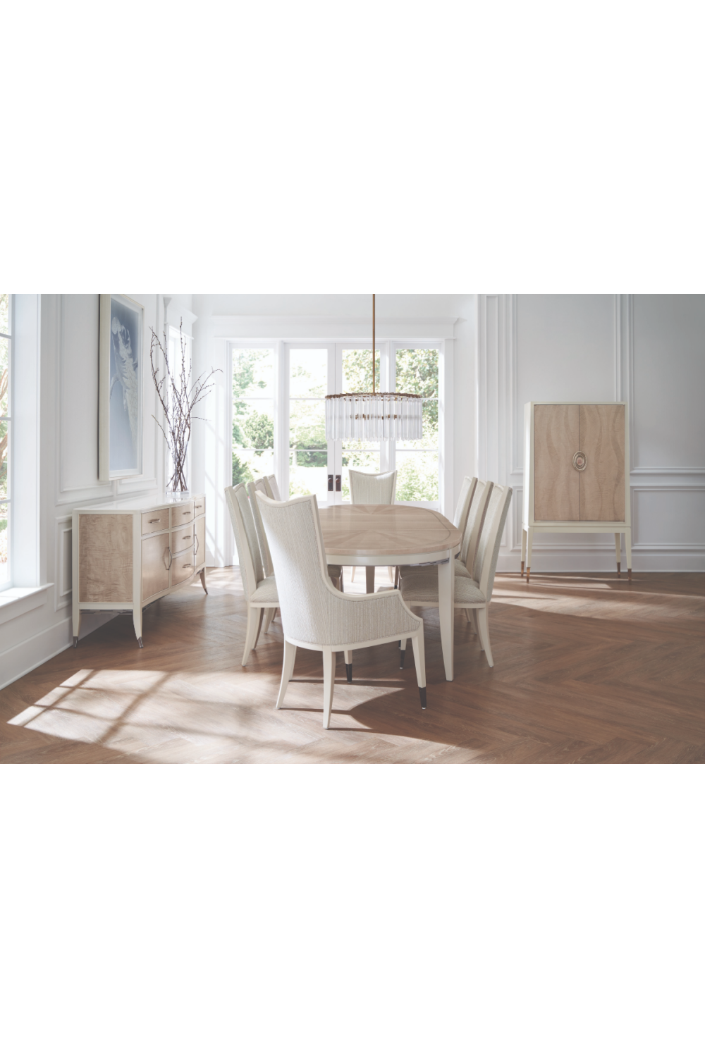 Gray Wooden Buffet | Caracole Break From Tradition | Oroa.com