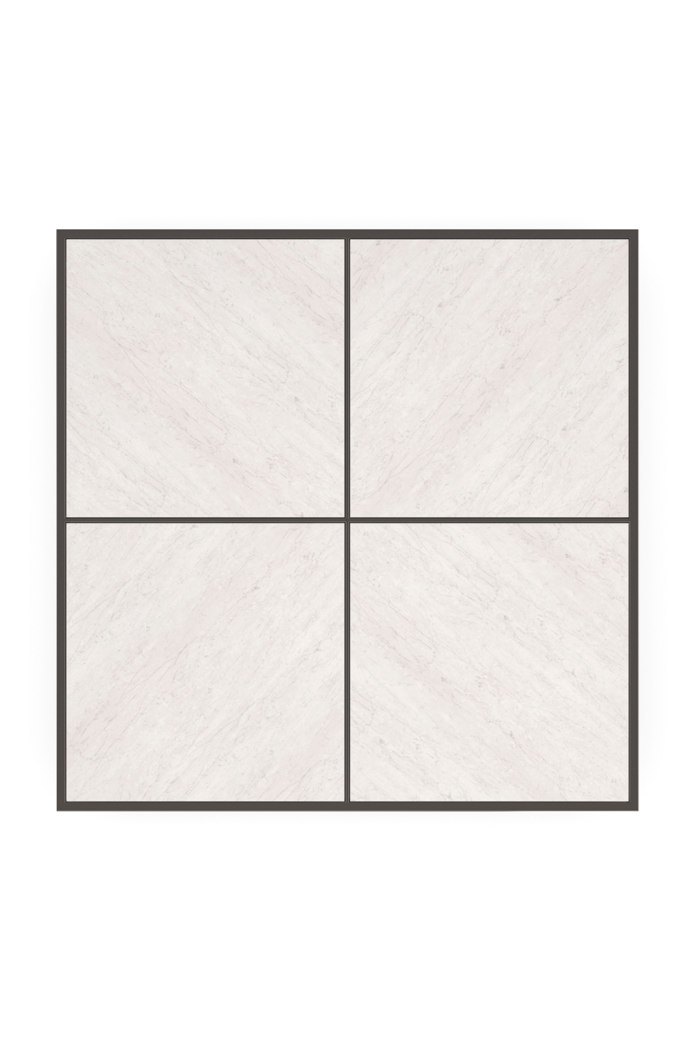 Cream Travertine Cocktail Table | Caracole Cartesian | Oroa.com