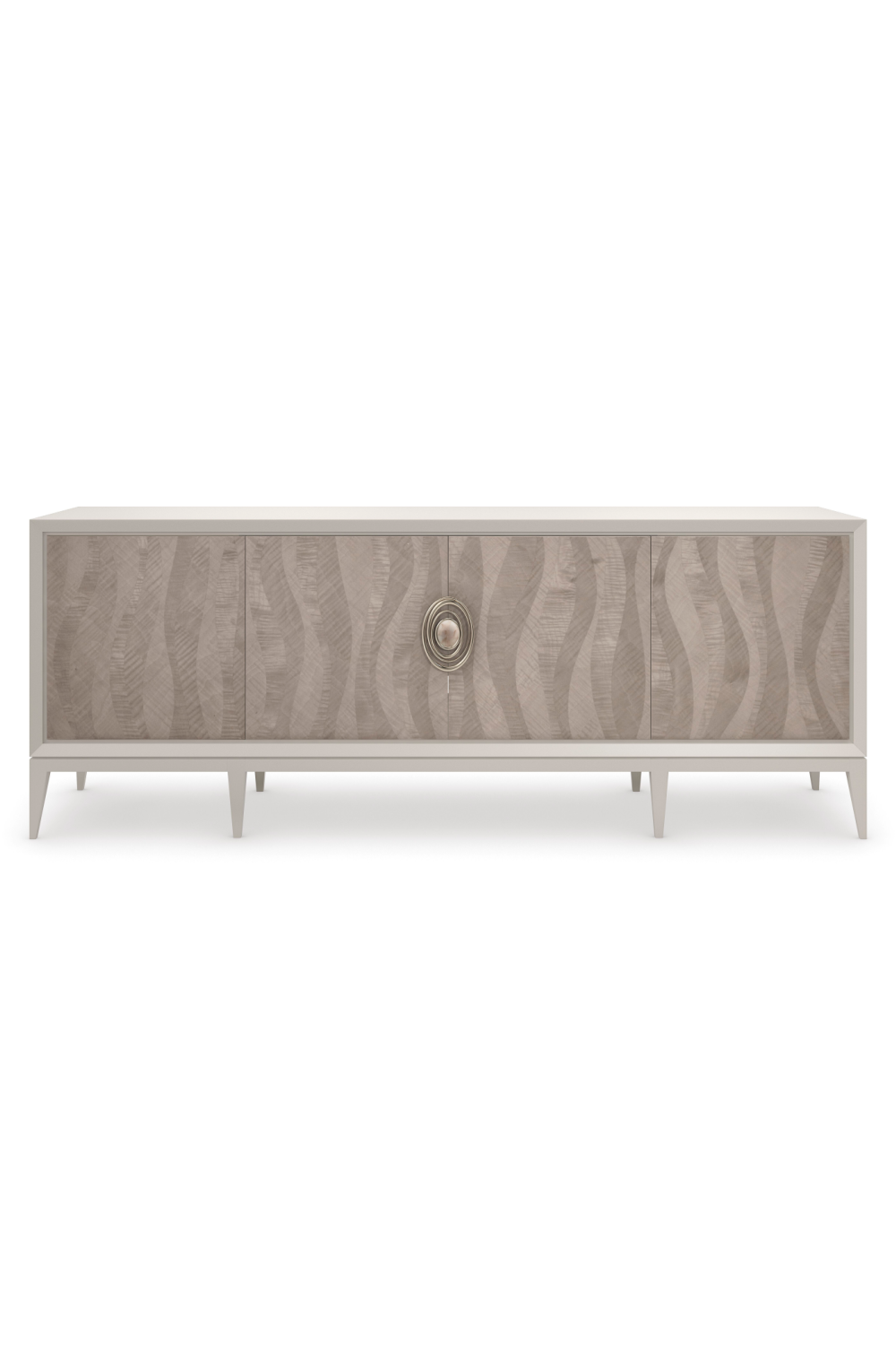 Patterned Cream Modern Sideboard | Caracole Now Streaming | Oroa.com