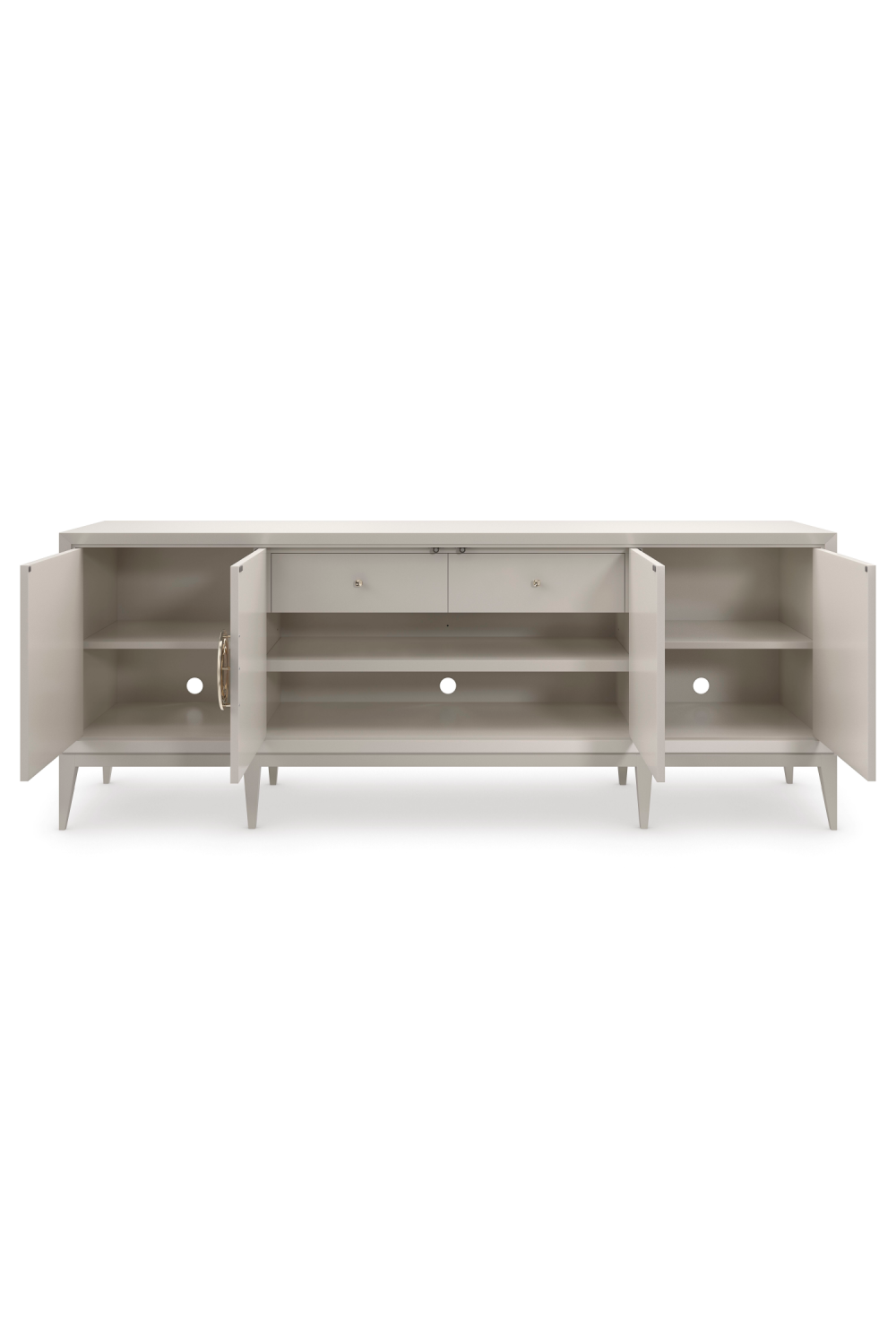 Patterned Cream Modern Sideboard | Caracole Now Streaming | Oroa.com