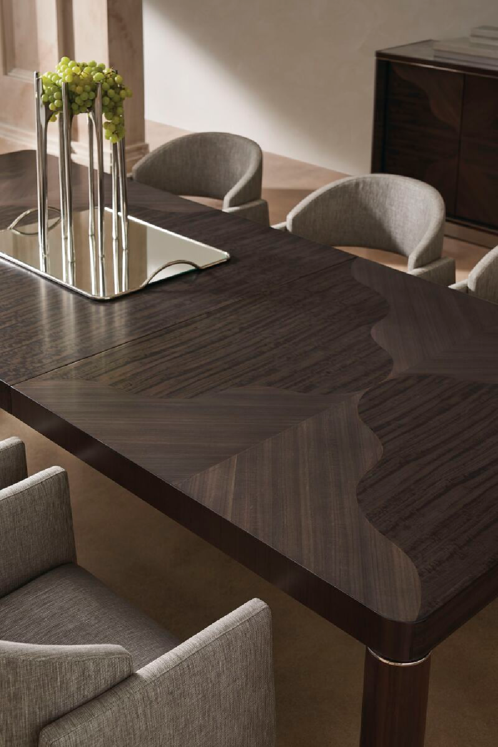 Parsons-Style Dining Table | Caracole Mirror Image | Oroa.com