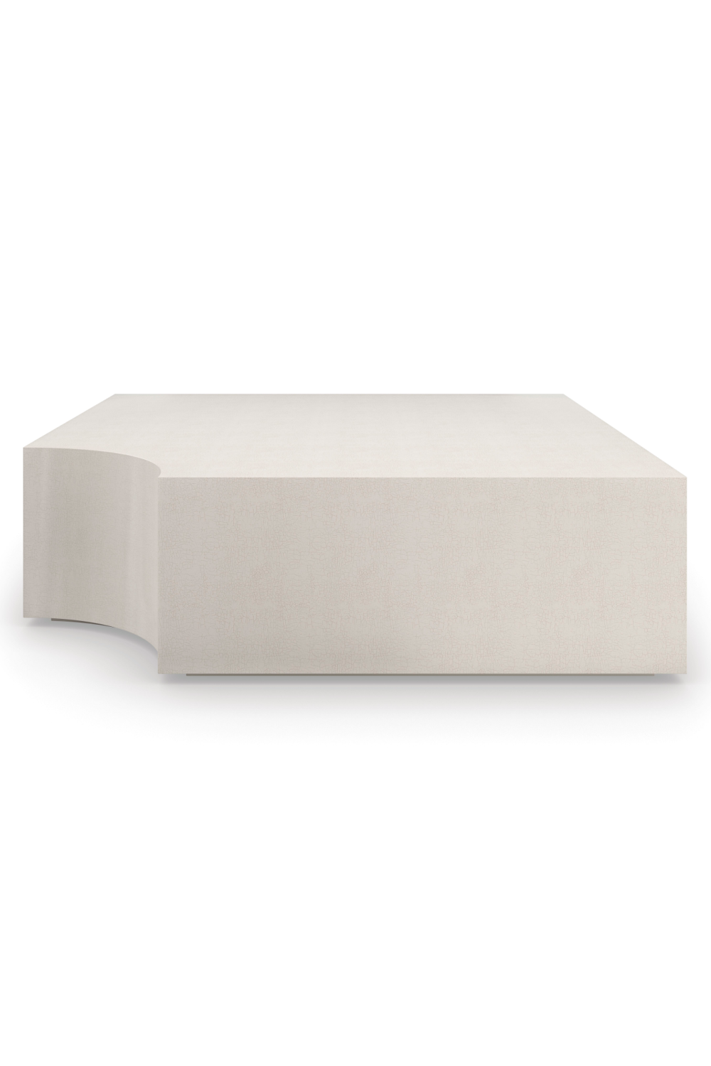 White Poplar End Table | Caracole Buttoned Up | Oroa.com