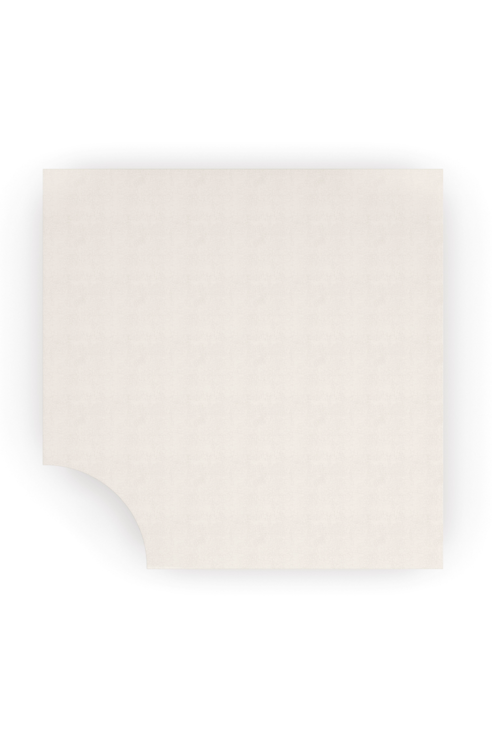 White Poplar End Table | Caracole Buttoned Up | Oroa.com