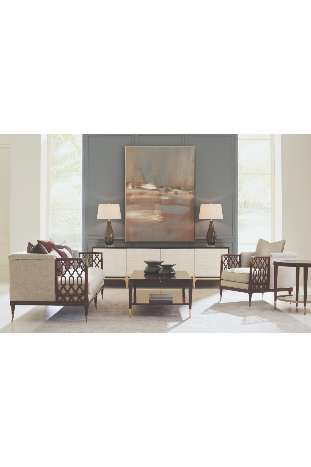 Faux Bone Media Cabinet | Caracole For Your Viewing Pleasure | Oroa.com