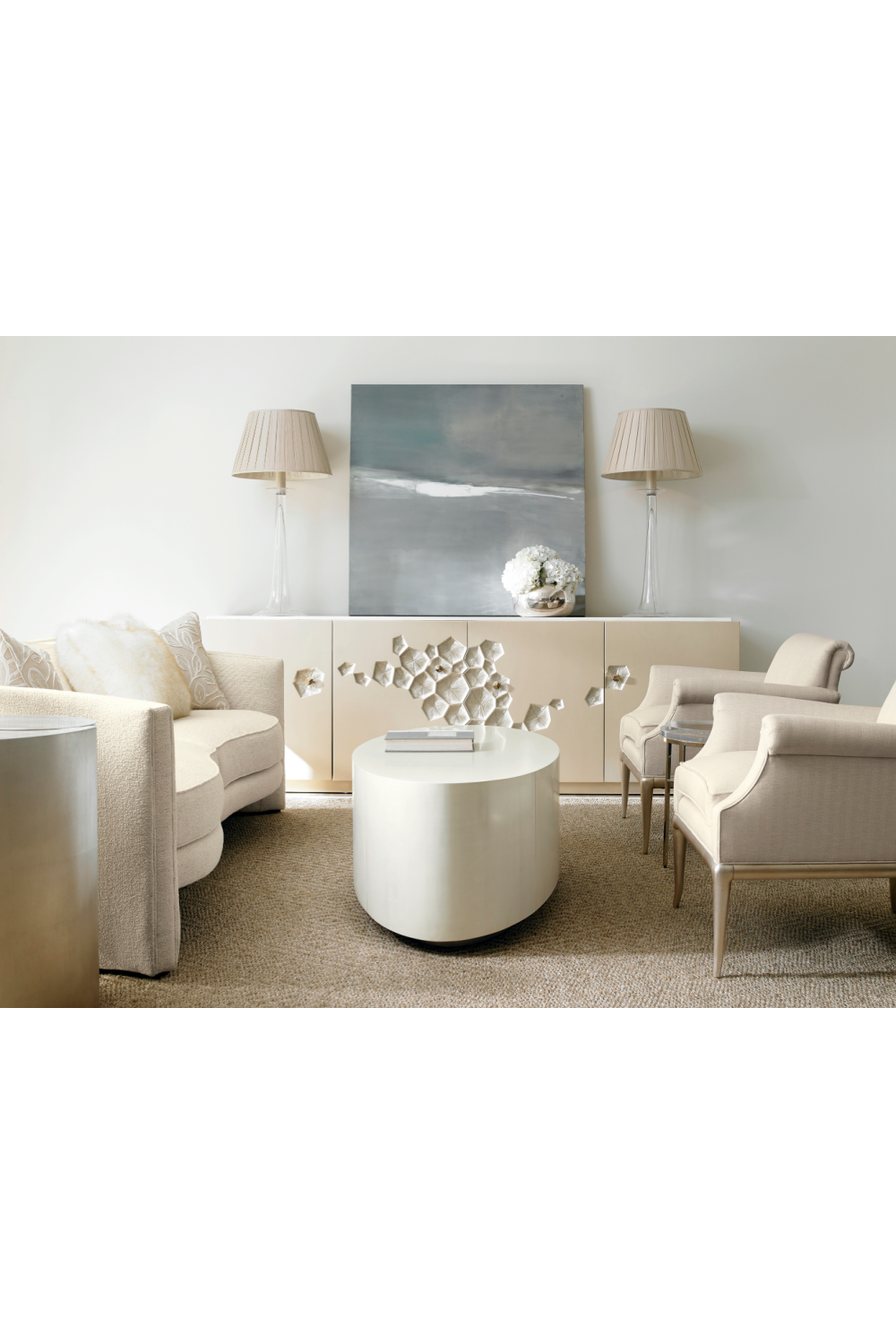 Ombre Metallic End Table | Caracole Quote | Oroa.com