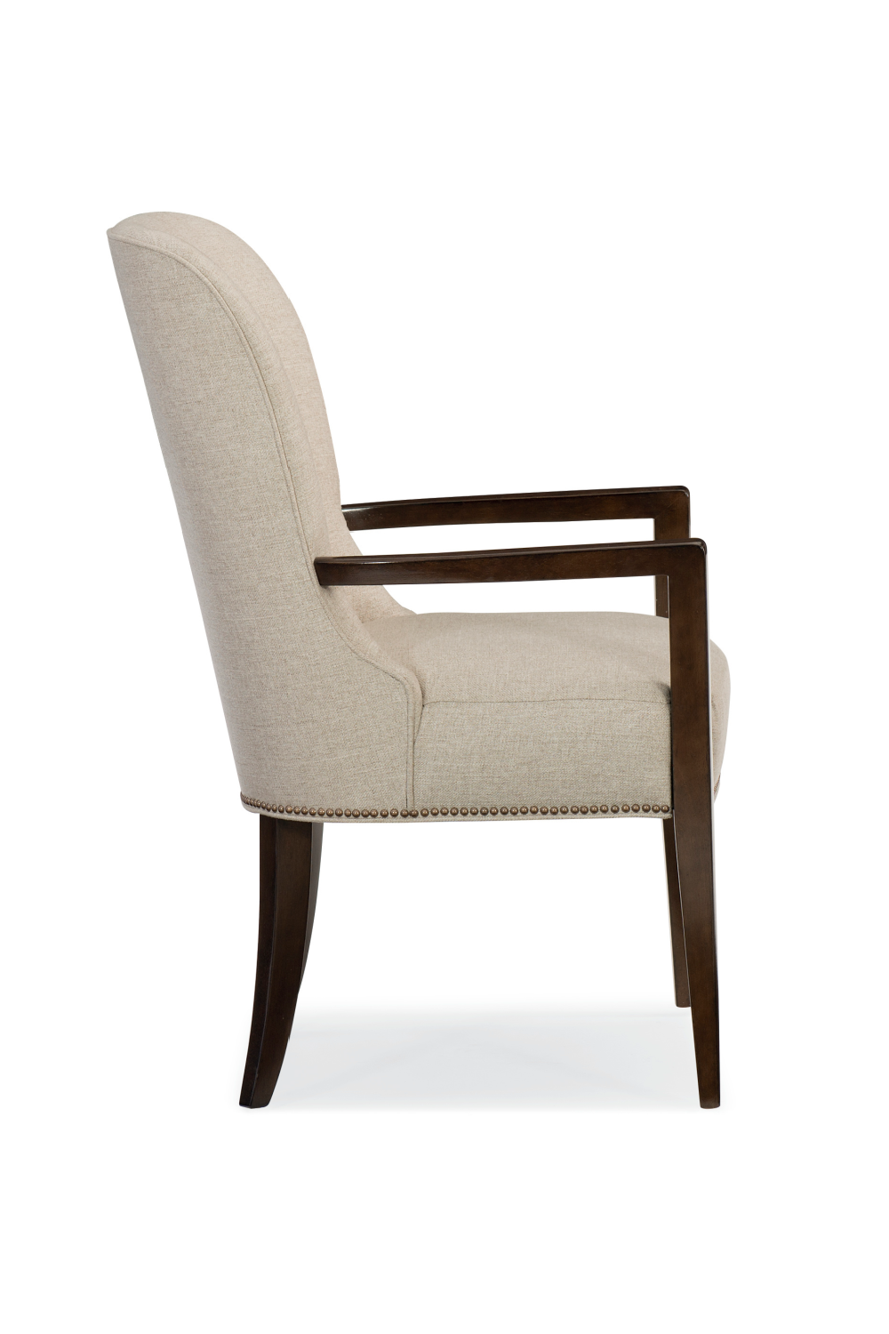 Neutral-Toned Dining Armchair (2) | Caracole Streamline | Oroatrade.com