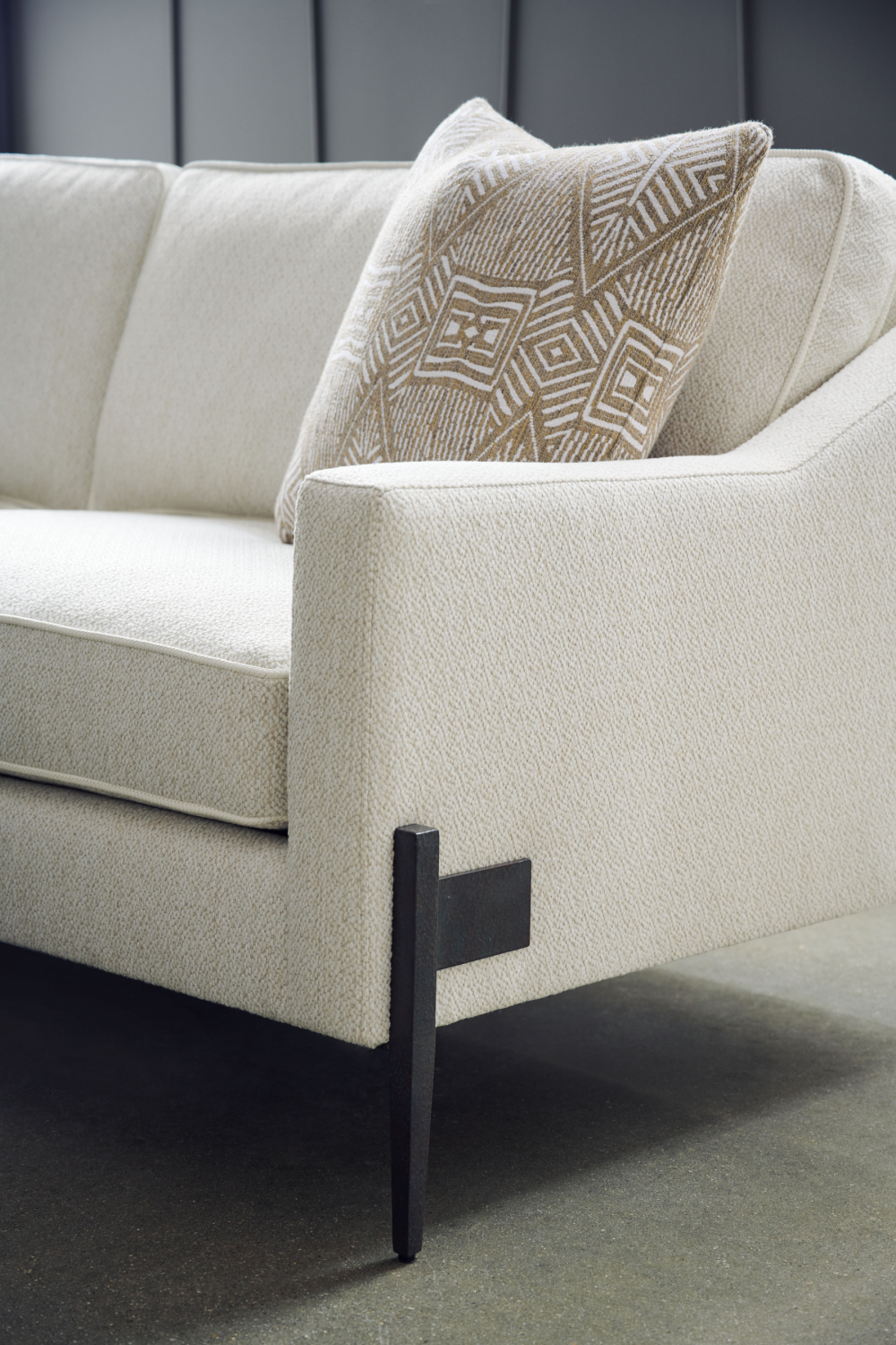 Modern Cream Sofa | Caracole Remix | Oroa.com