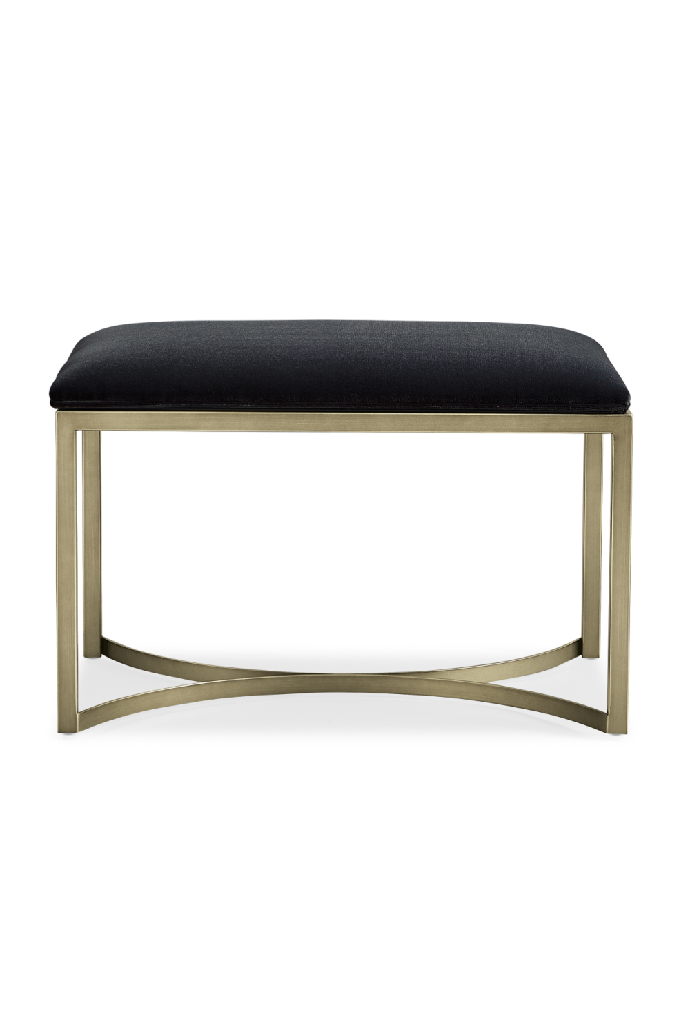 Black Upholstered  Bed Bench | Caracole Remix | Oroa.com