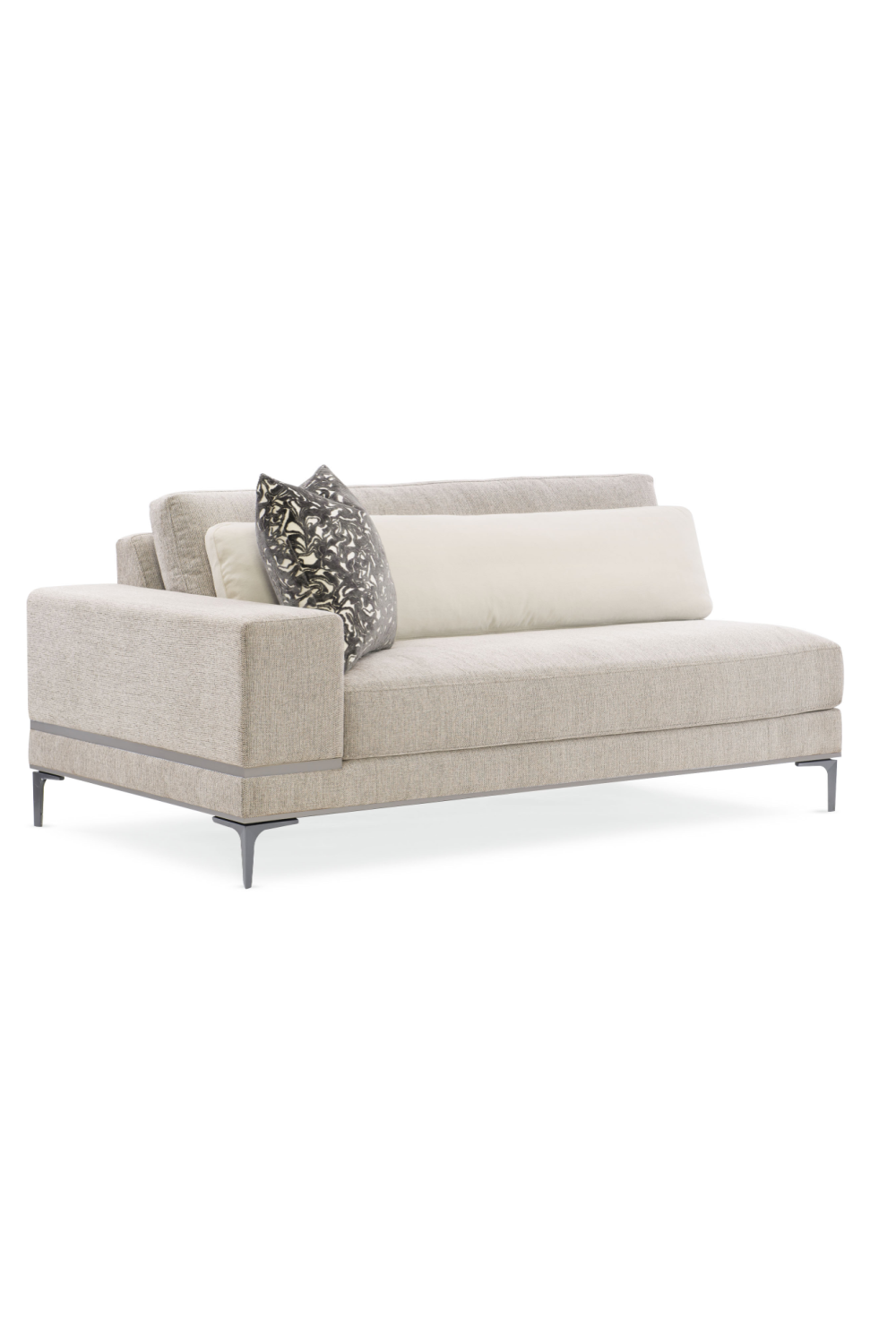 Beige Modern Loveseat | Caracole Repetition | Oroa.com