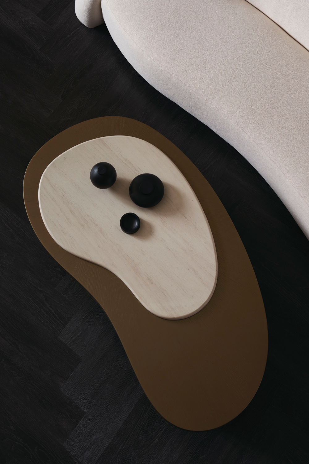 White Free-Form Sofa | Caracole Movement | Oroa.com