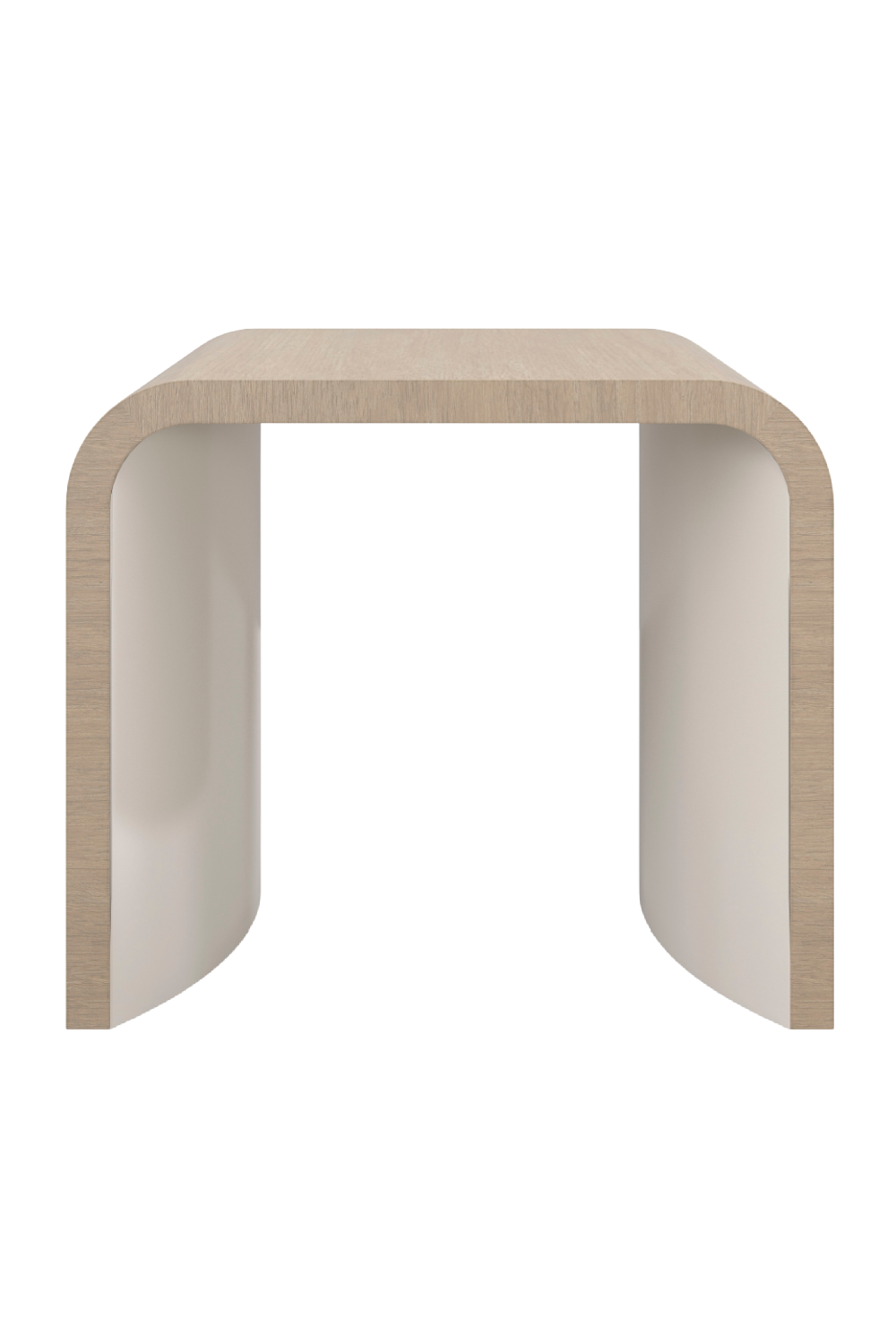 Arched Oak End Table | Caracole Movement | Oroa.com