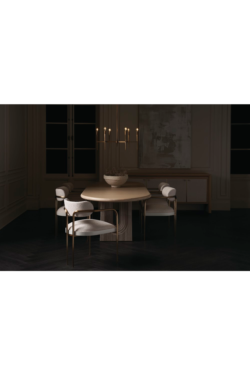 Oval Oak Dining Table | Caracole Emphasis | Oroa.com