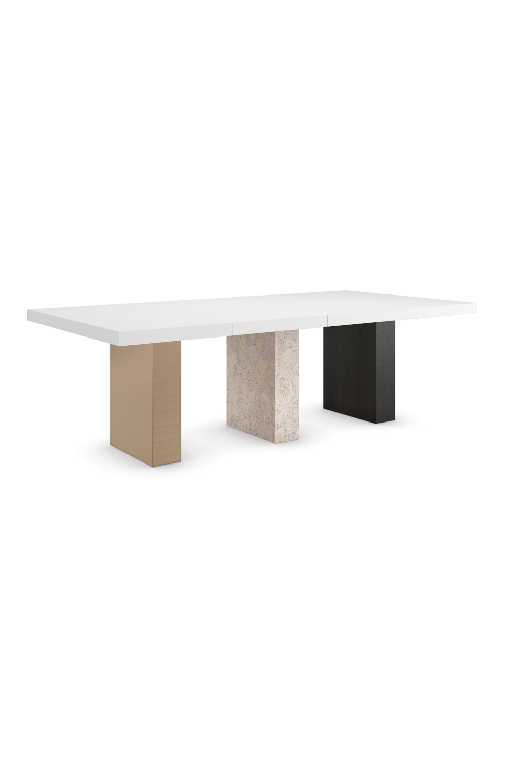 Oak Extendable Modern Dining Table | Caracole Unity | Oroa.com