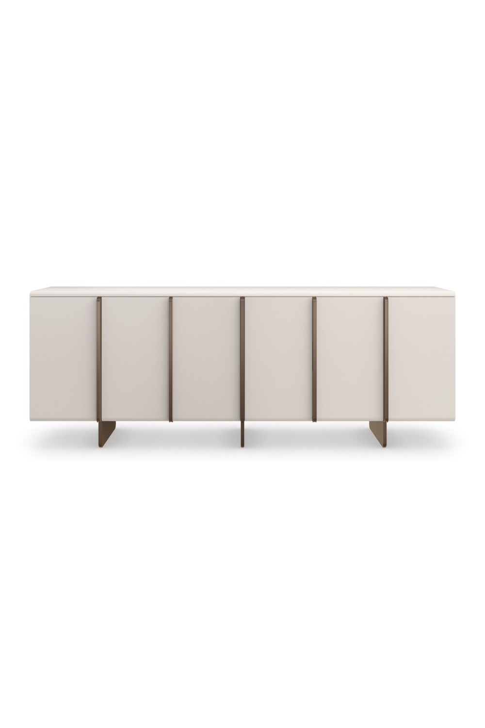 White Modern Credenza | Caracole Emphasis | Oroa.com