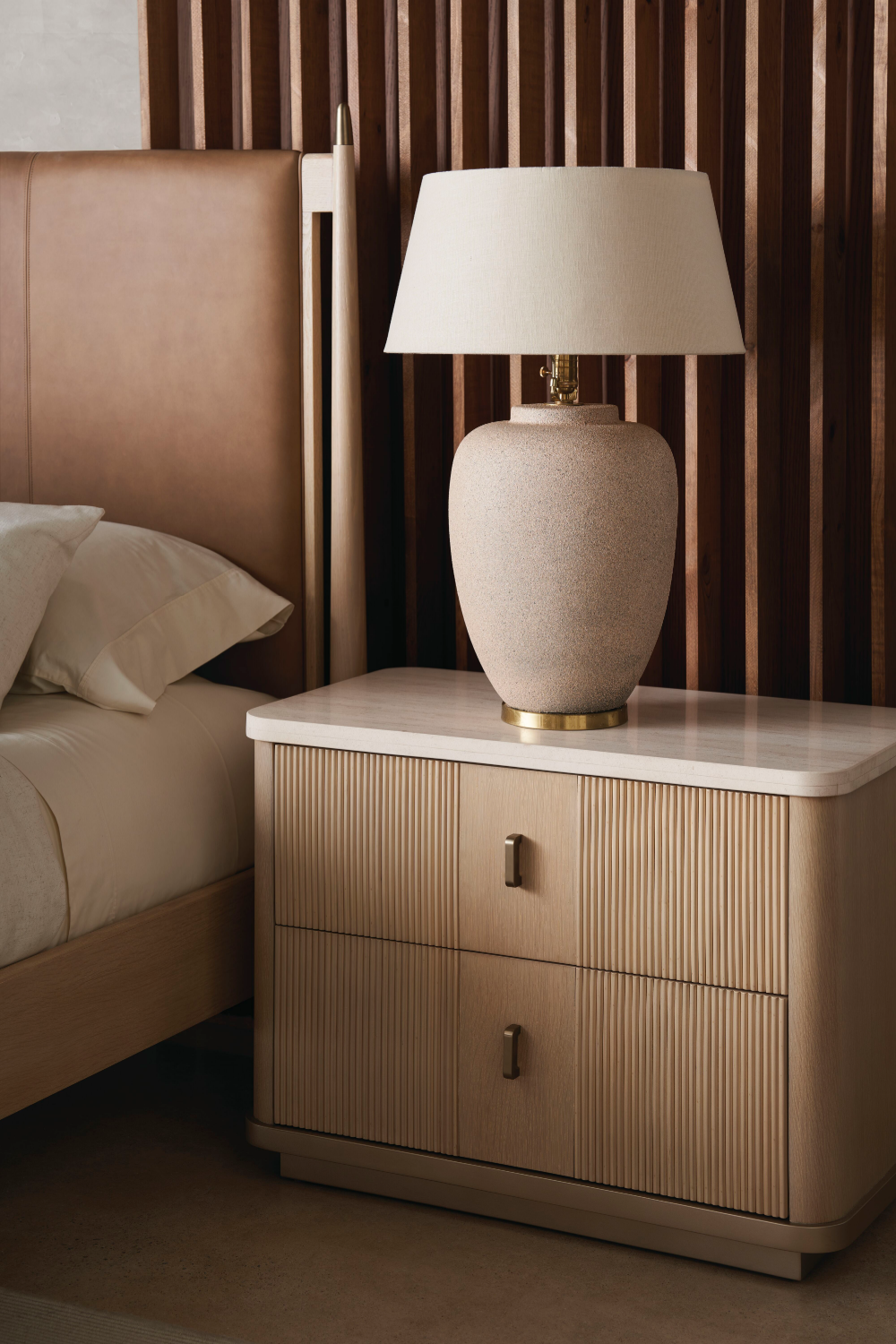 Oak Modern Nightstand | Oroa.com