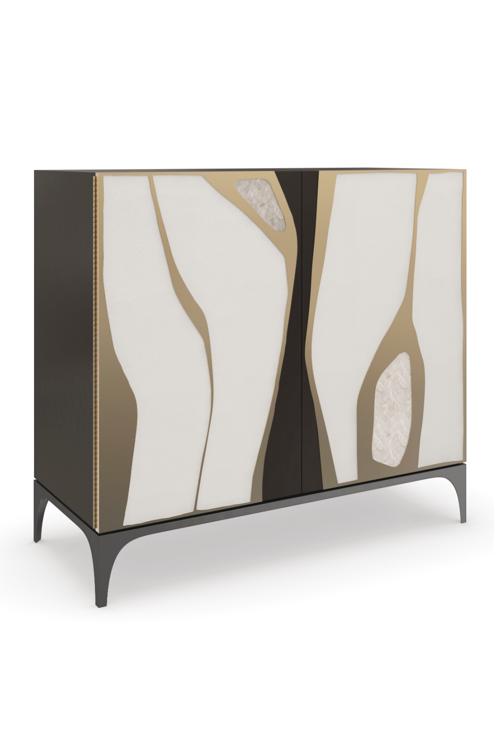 Patterned Shagreen Bar Cabinet | Oroa.com
