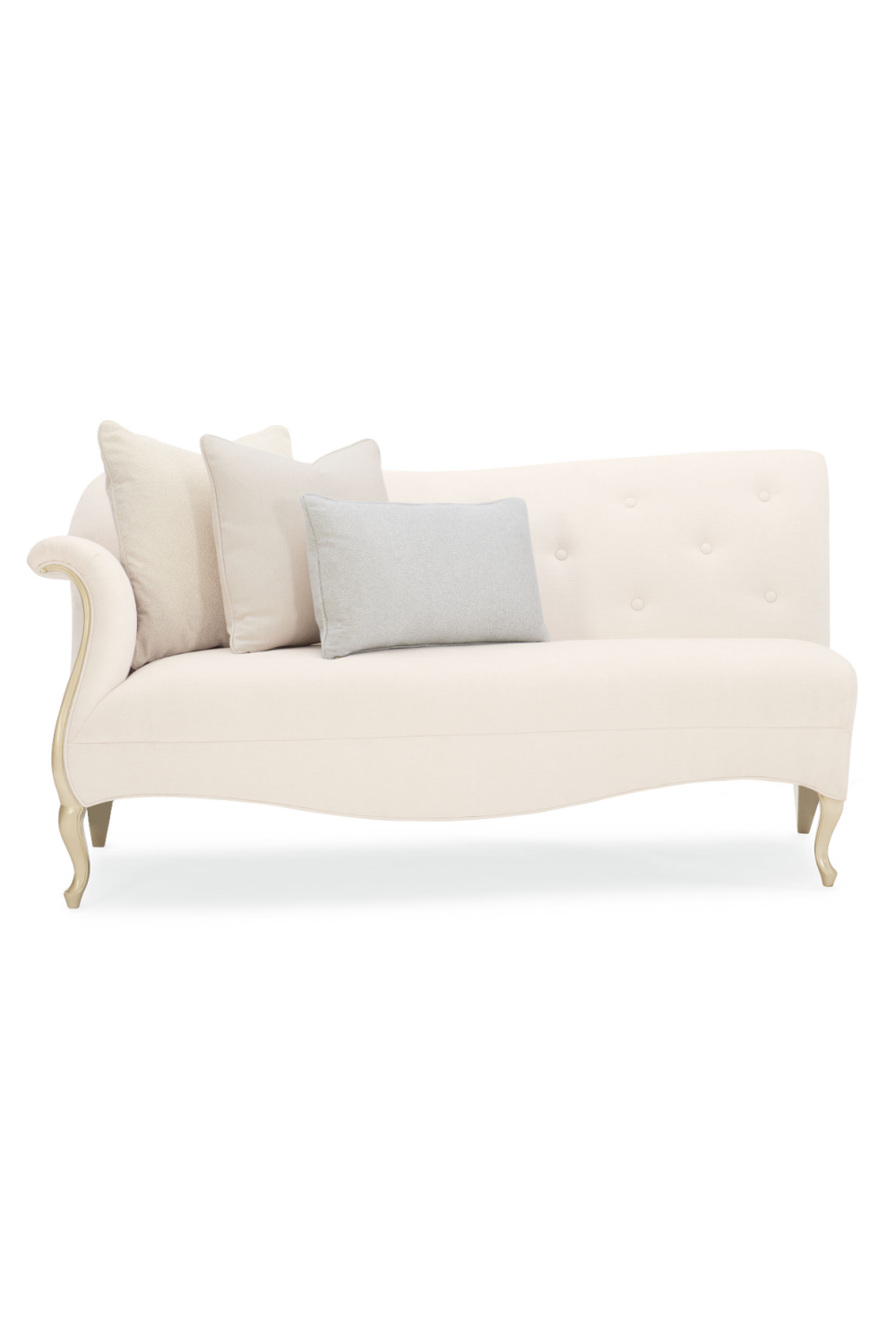 Scrolled Arm Loveseat | Caracole Two To Tango | Oroa.com
