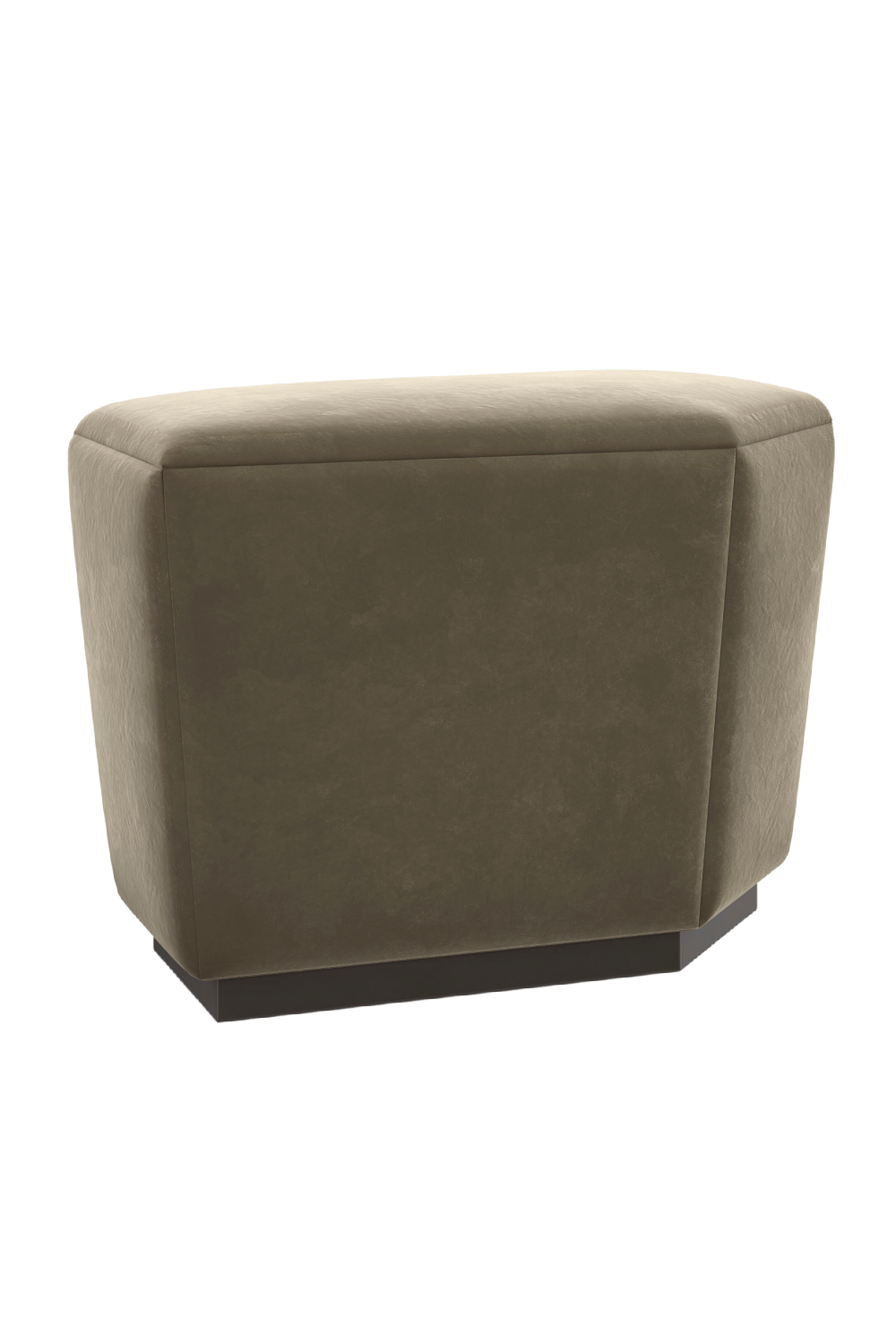 Mohair Storage Ottoman | Caracole Pollux | Oroa.com