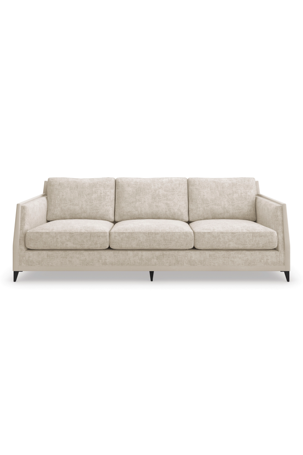 Cream Chenille Sofa | Caracole Limitless | Oroatrade.com