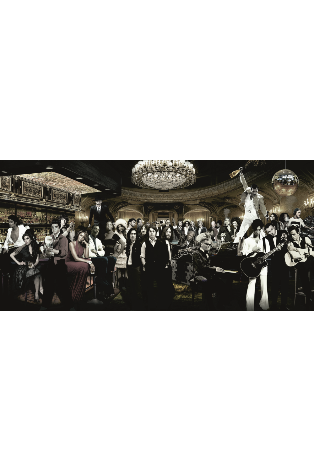 20th Century Music Icons Art Decor | Oroa.com