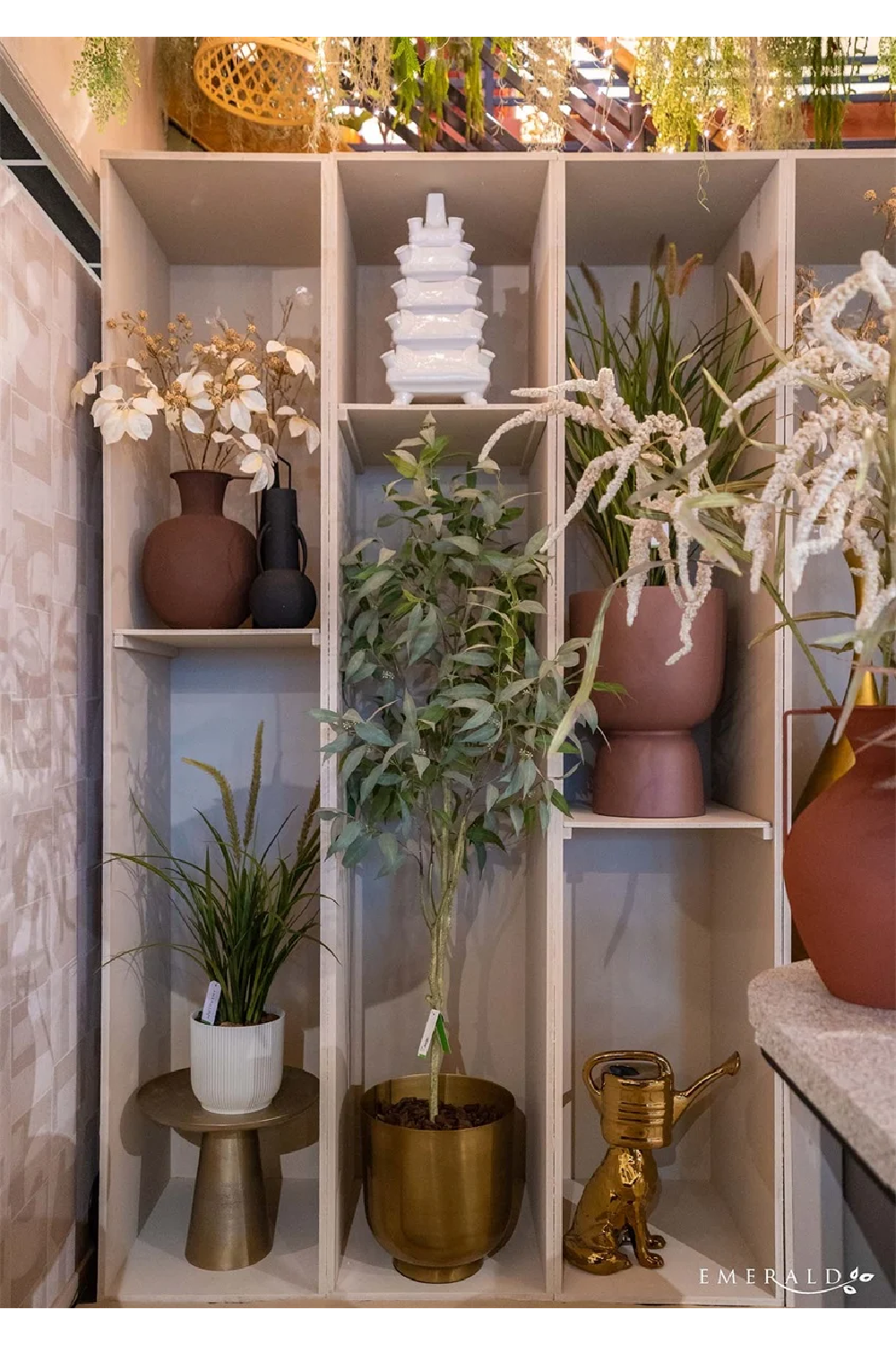 Blue Gum Faux Tree Set (2) | Emerald Eucalyptus Globulus | Oroa.com