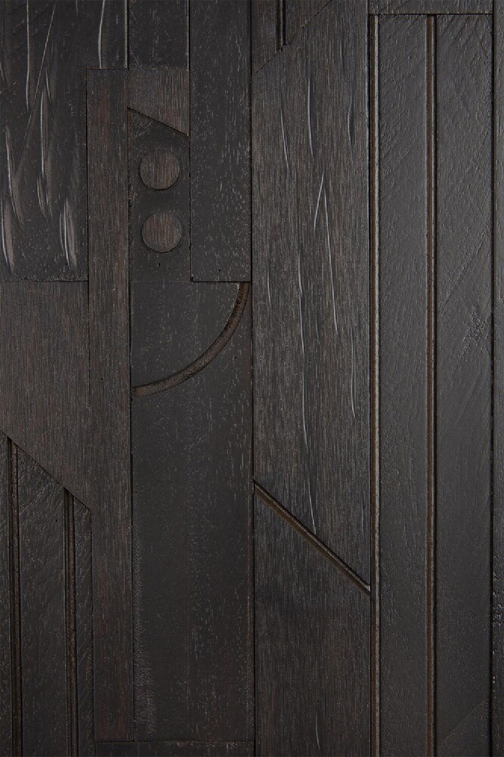 Black Mahogany TV Cabinet | Ethnicraft Mosaic | Oroa.com