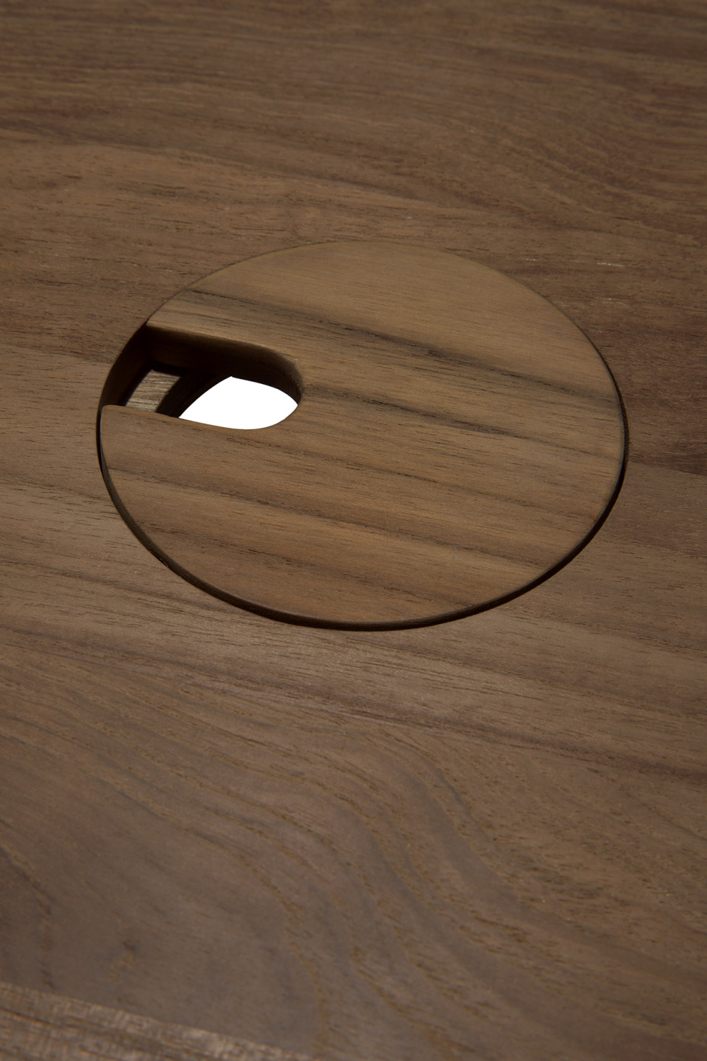 Solid Teak Desk | Ethnicraft Oscar | Oroa.com