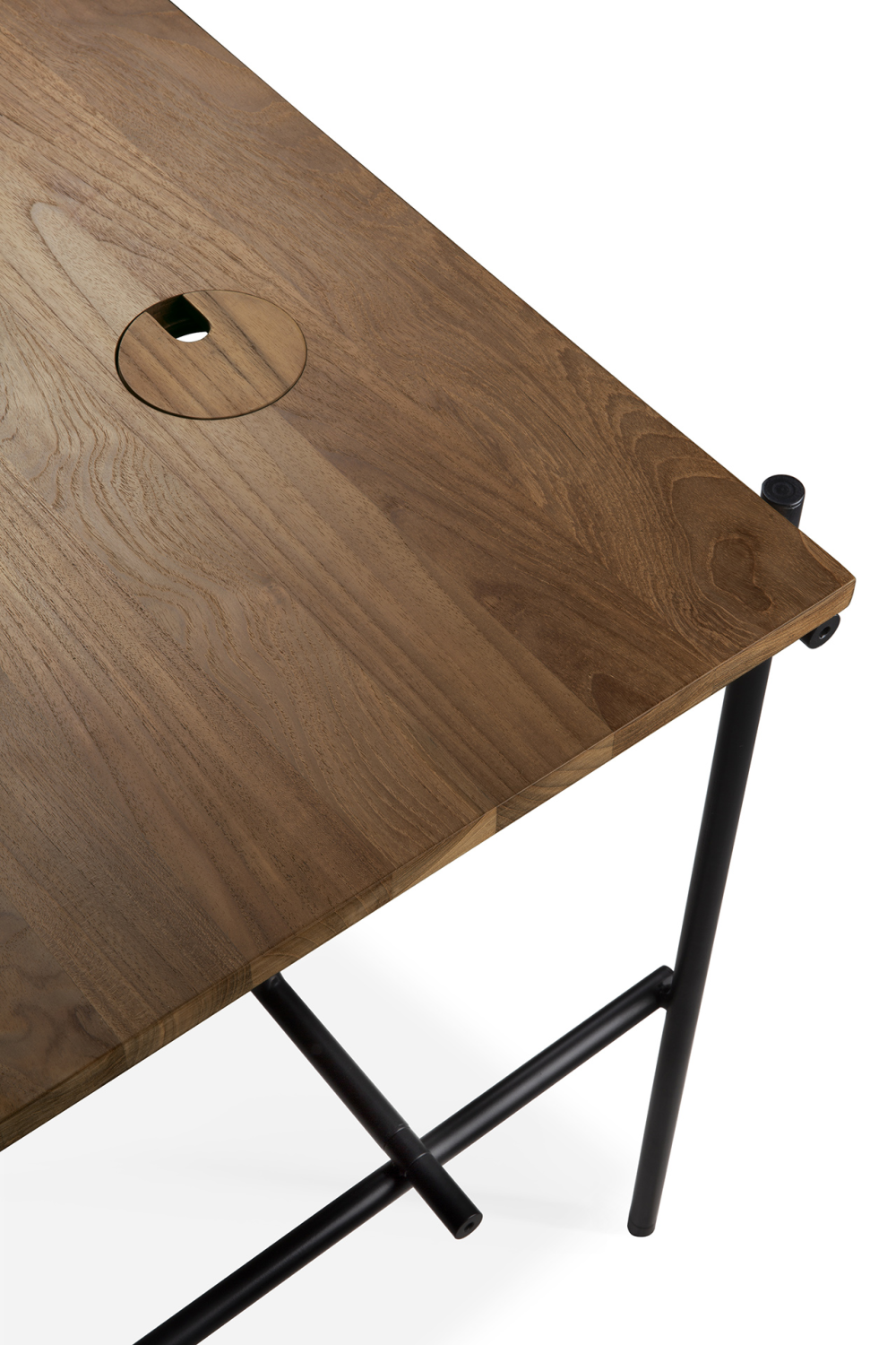 Solid Teak Desk | Ethnicraft Oscar | Oroa.com