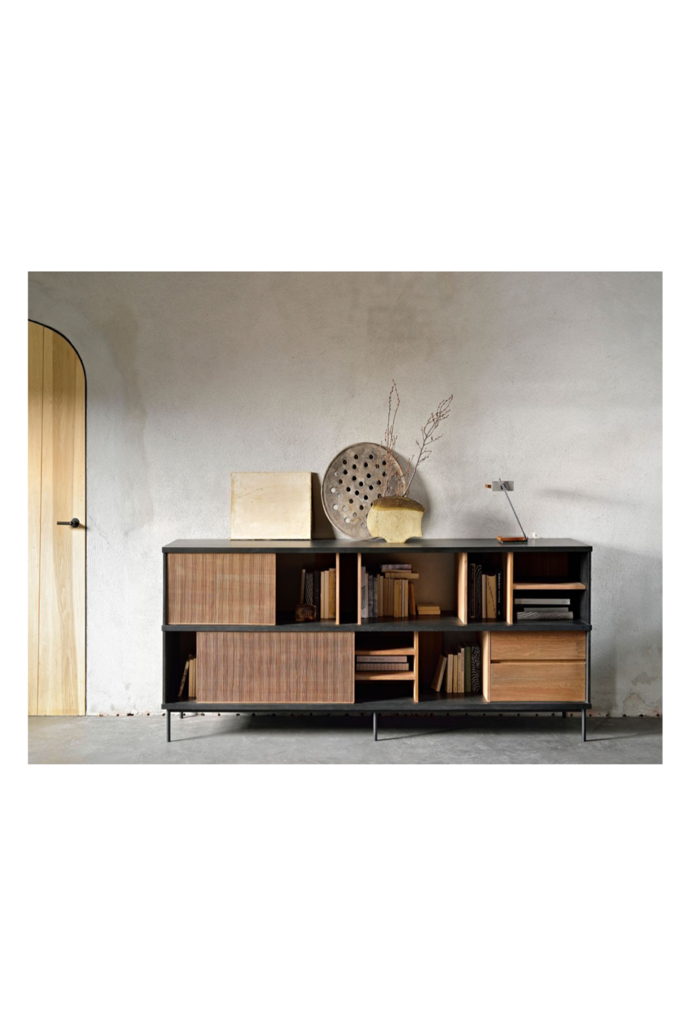 Natural Teak Sideboard | Ethnicraft Oscar | Oroa.com