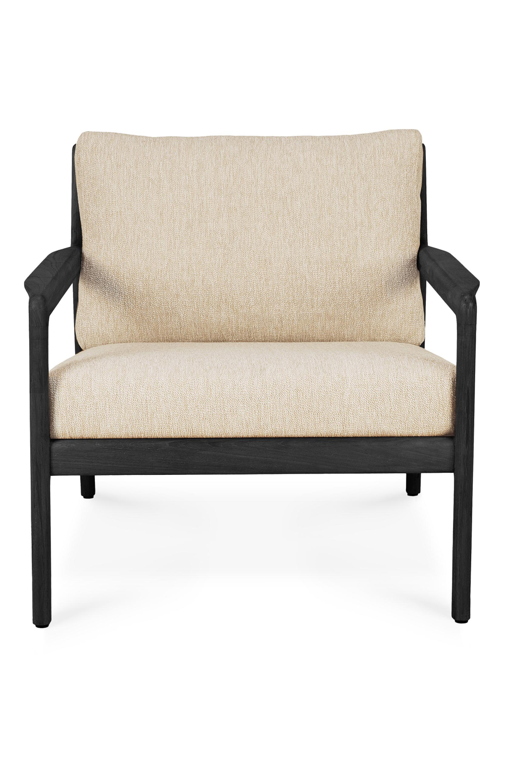 Black Teak Outdoor Lounge Chair | Ethnicraft Jack | Oroa.com