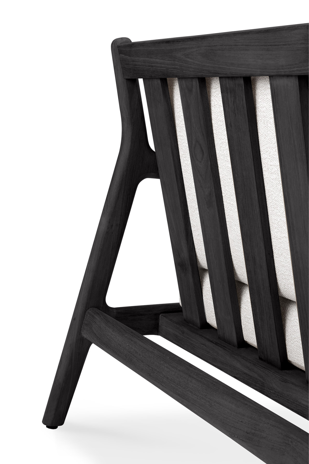 Black Teak Outdoor Lounge Chair | Ethnicraft Jack | Oroa.com