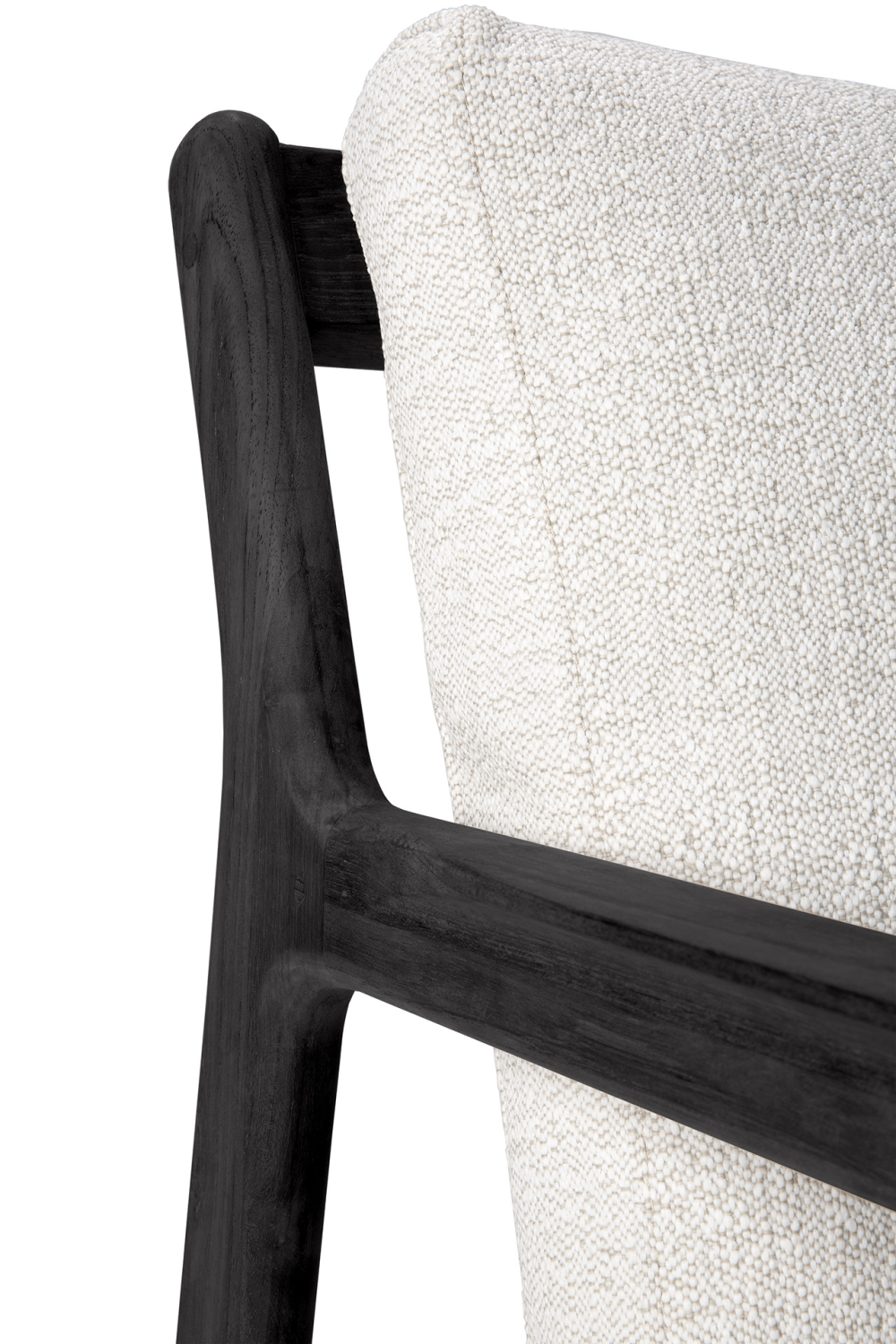 Black Teak Outdoor Lounge Chair | Ethnicraft Jack | Oroa.com