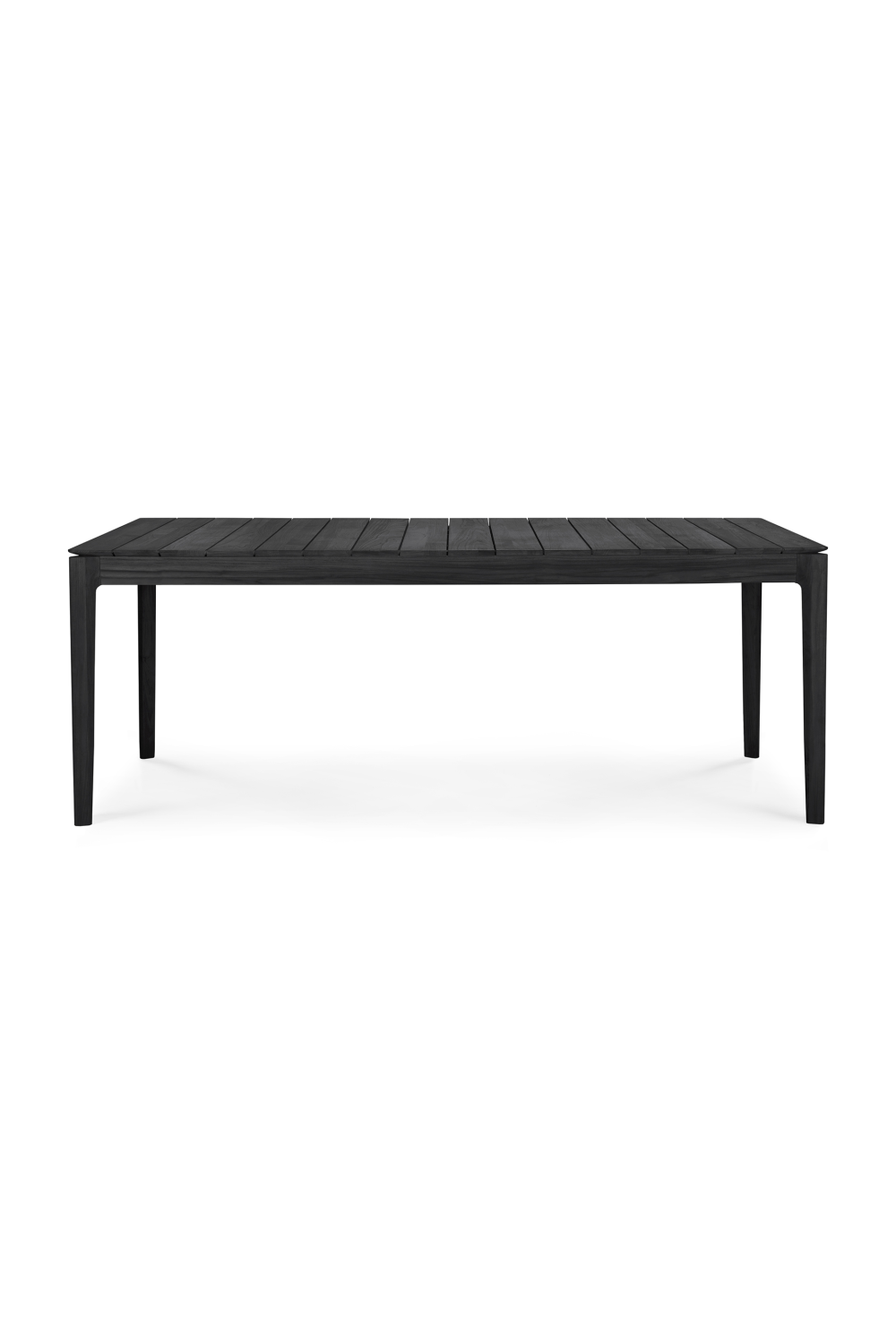 Black Teak Outdoor Dining Table | Ethnicraft Bok | OROA.COM