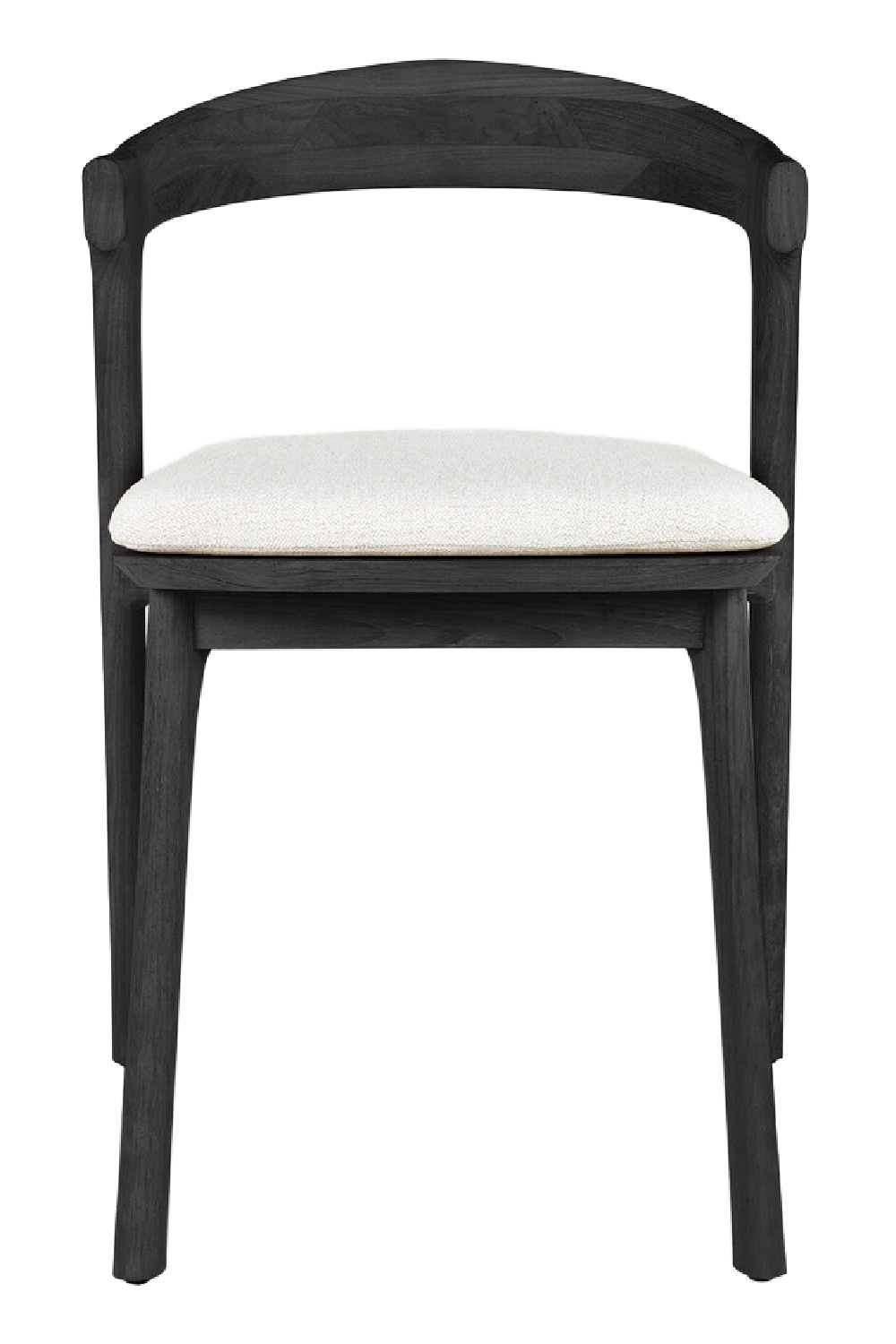 Black Teak Outdoor Dining Chair | Ethnicraft Bok | Oroa.com
