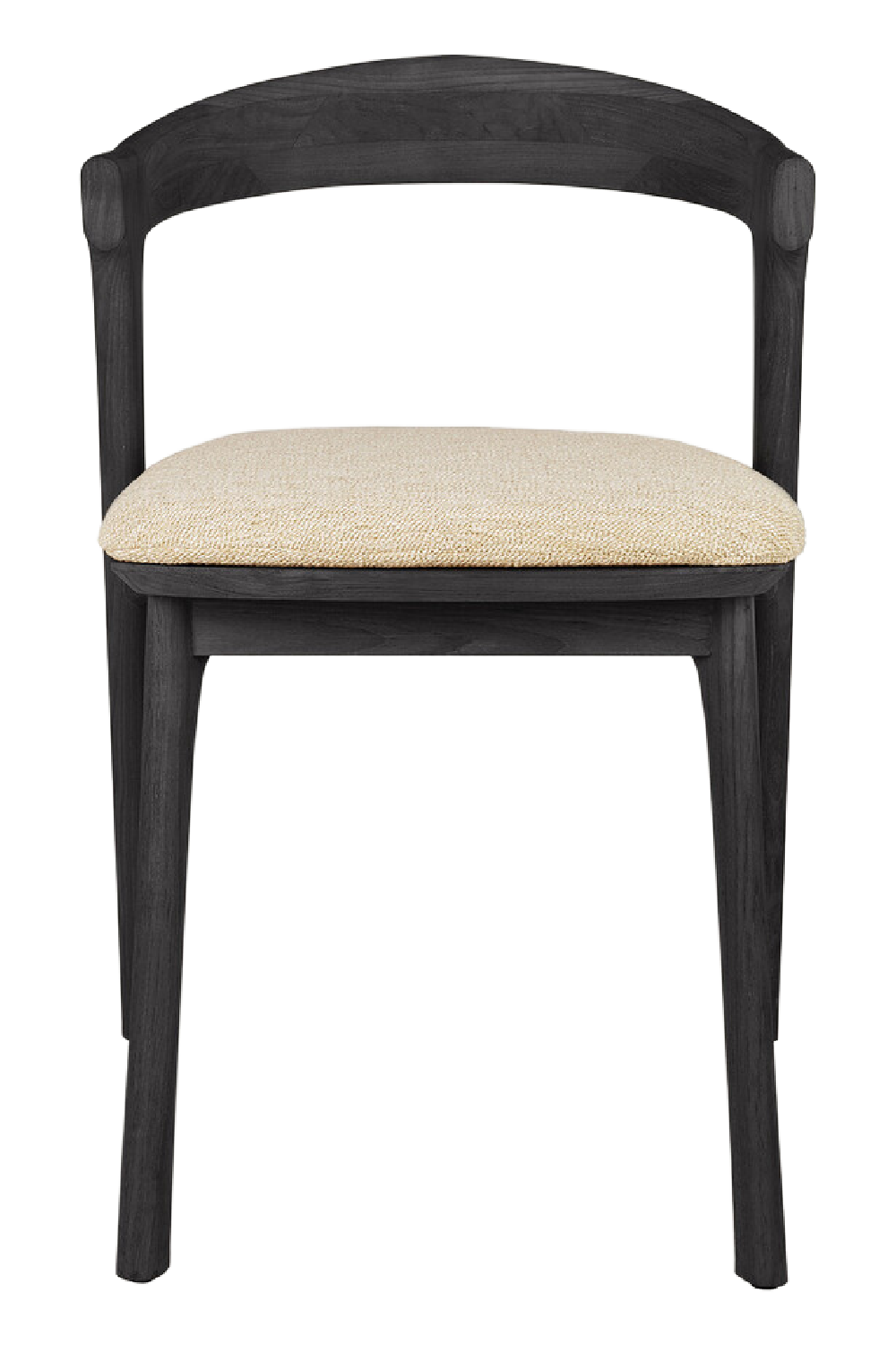 Black Teak Outdoor Dining Chair | Ethnicraft Bok | Oroa.com