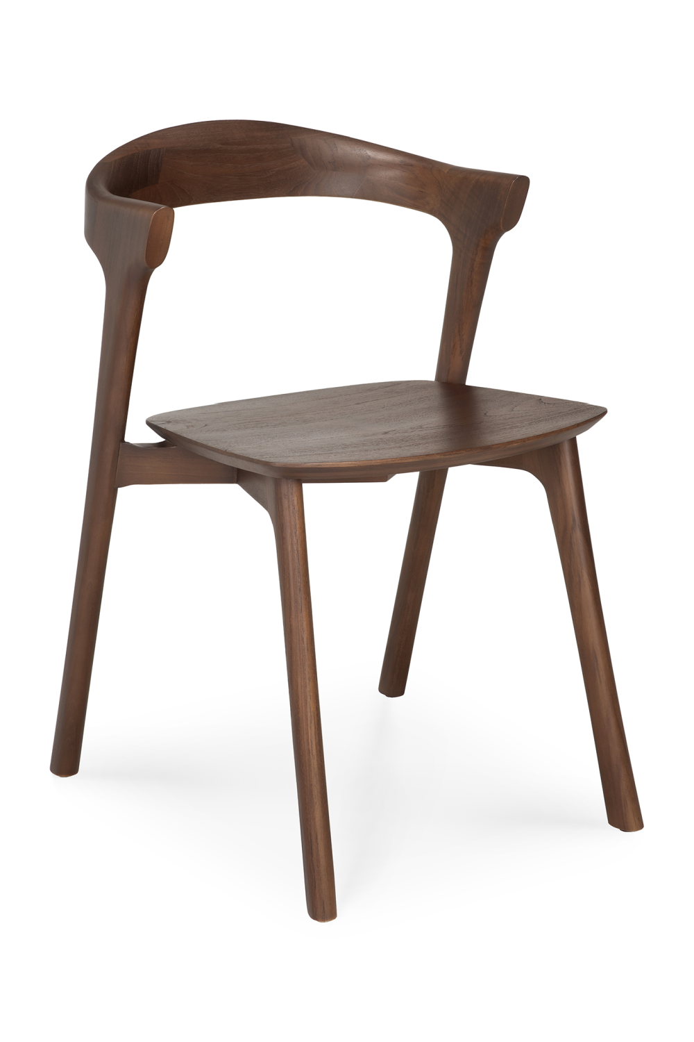 Oak Round Back Dining Chair | Ethnicraft Bok | Oroa.com