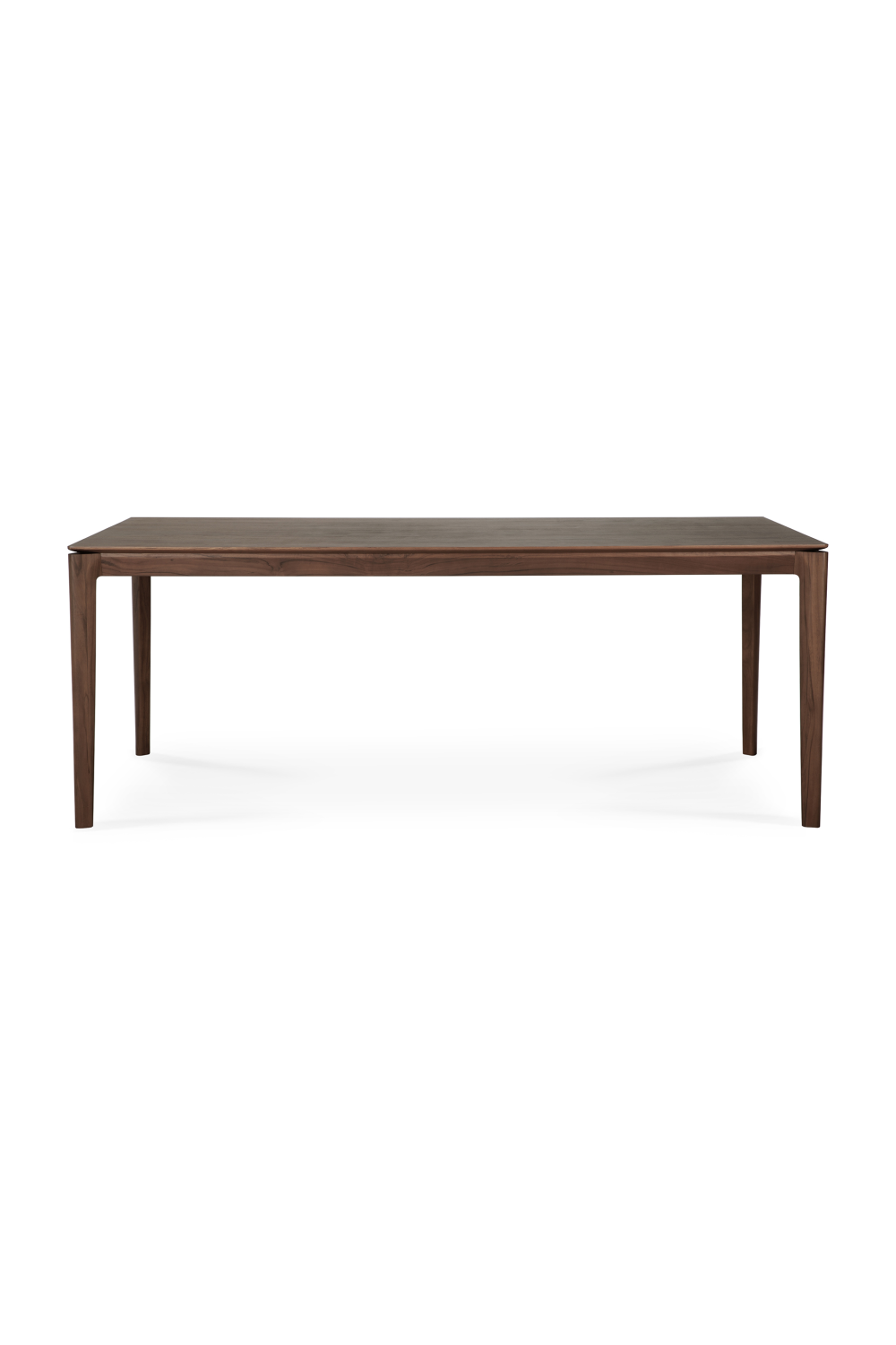 Teak Brown Minimalist Dining Table | Ethnicraft Bok | Oroa.com