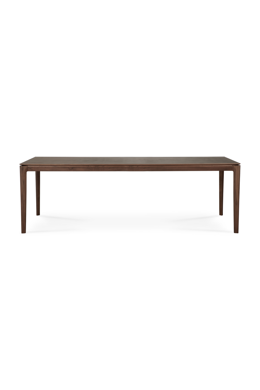 Teak Brown Minimalist Dining Table | Ethnicraft Bok | Oroa.com