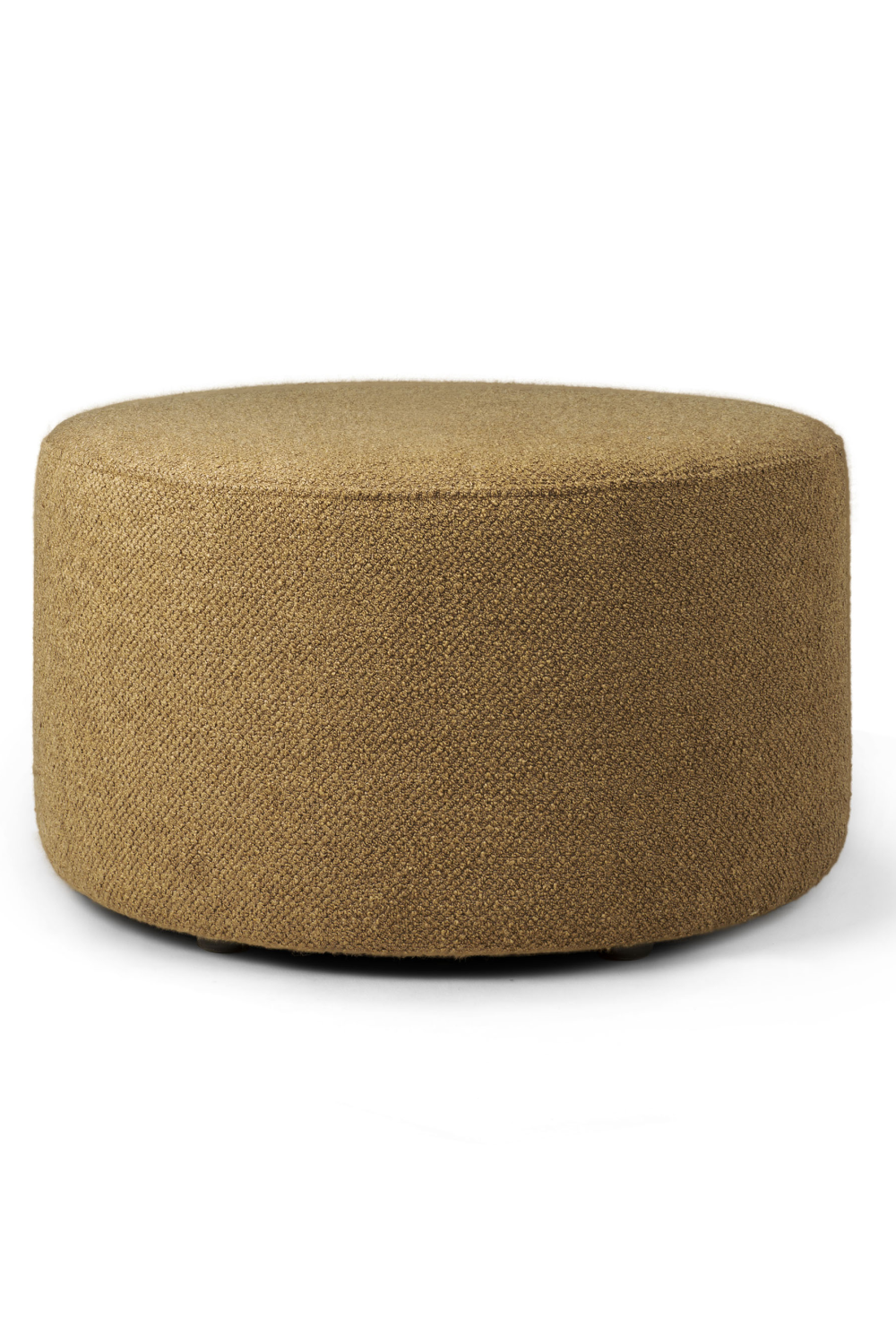 Round Fabric Pouf | Ethnicraft Barrow | OROA.com