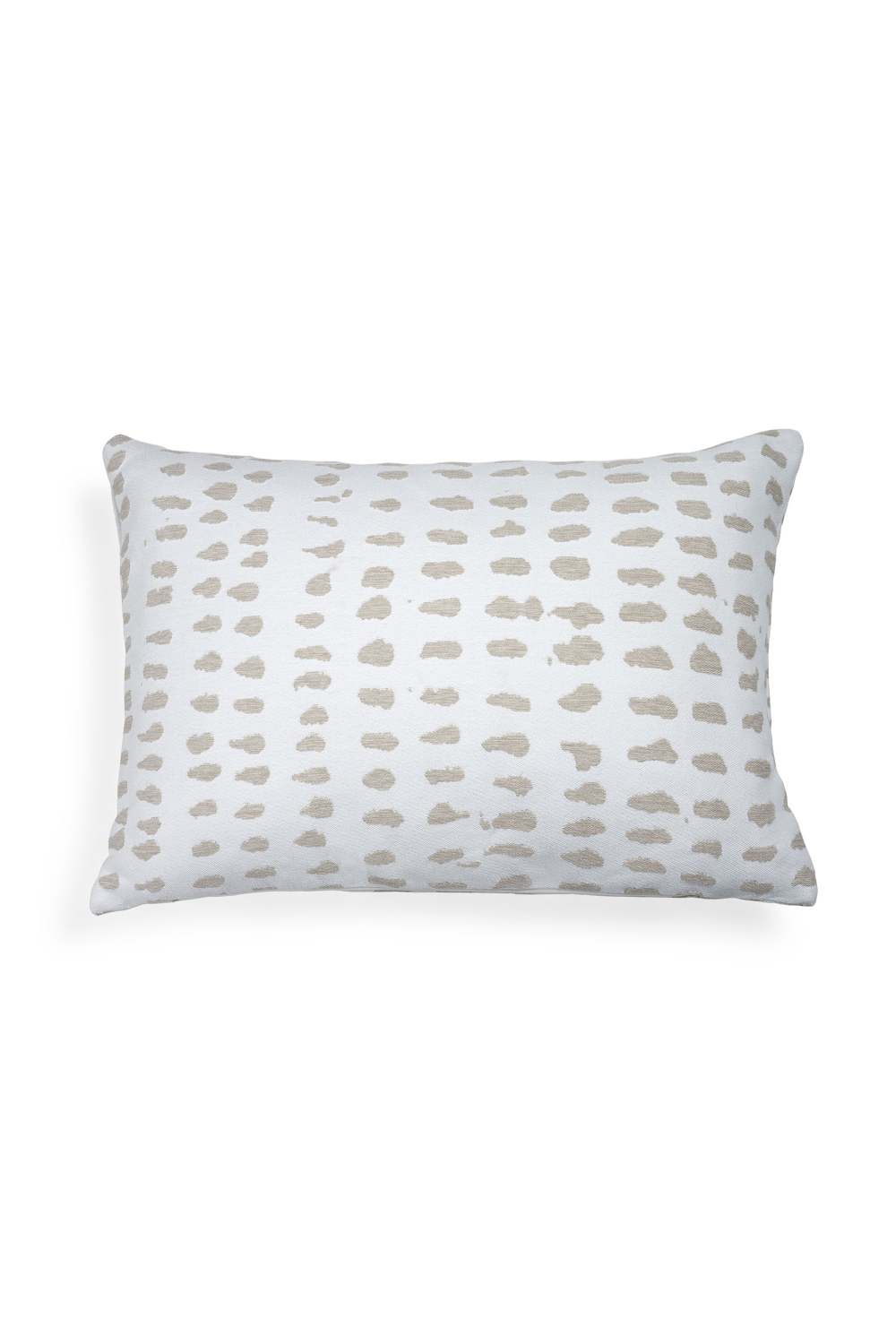 White and silver sales cushions