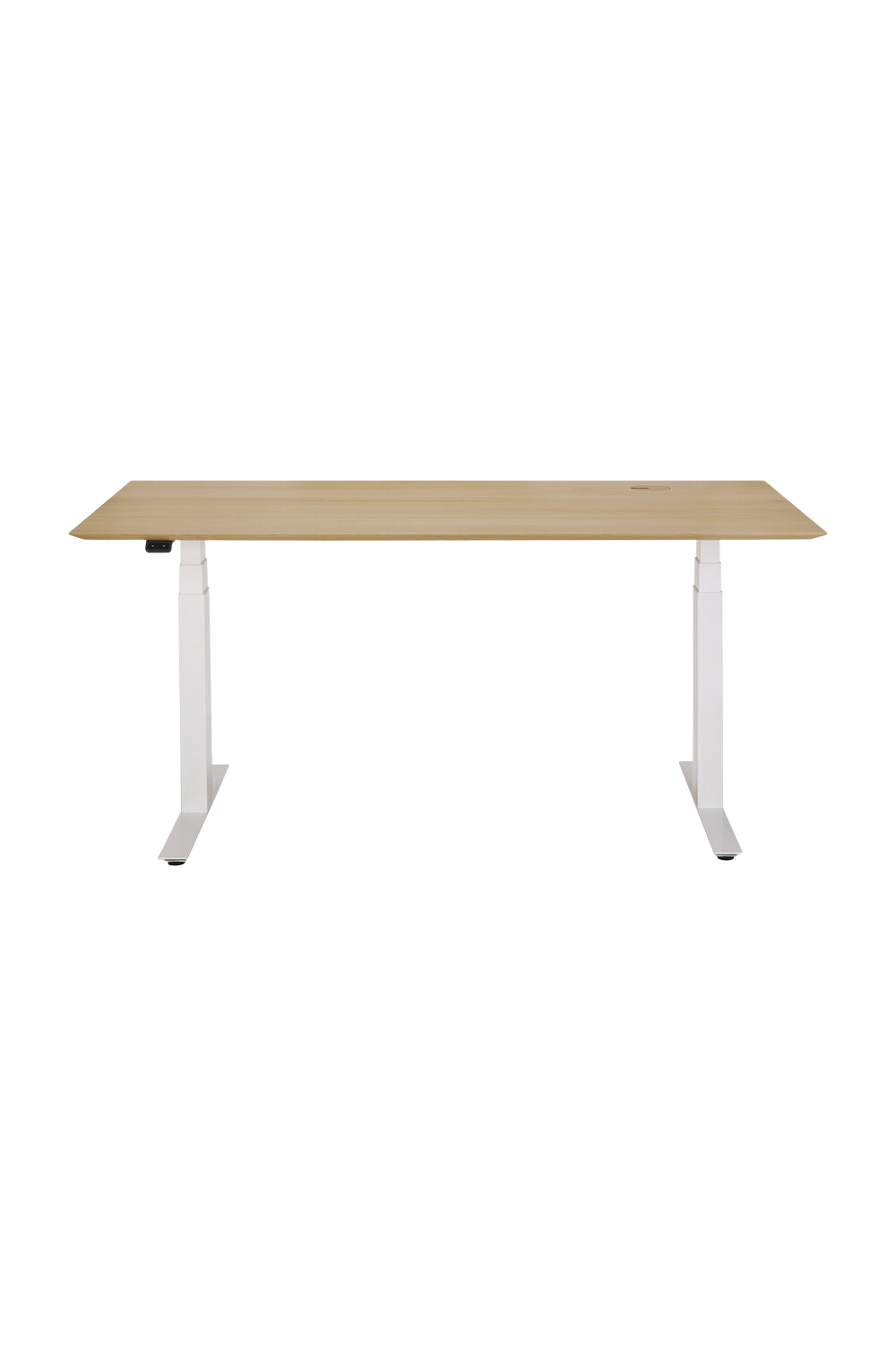 Oak Adjustable Desk L | Ethnicraft Bok | Oroa.com